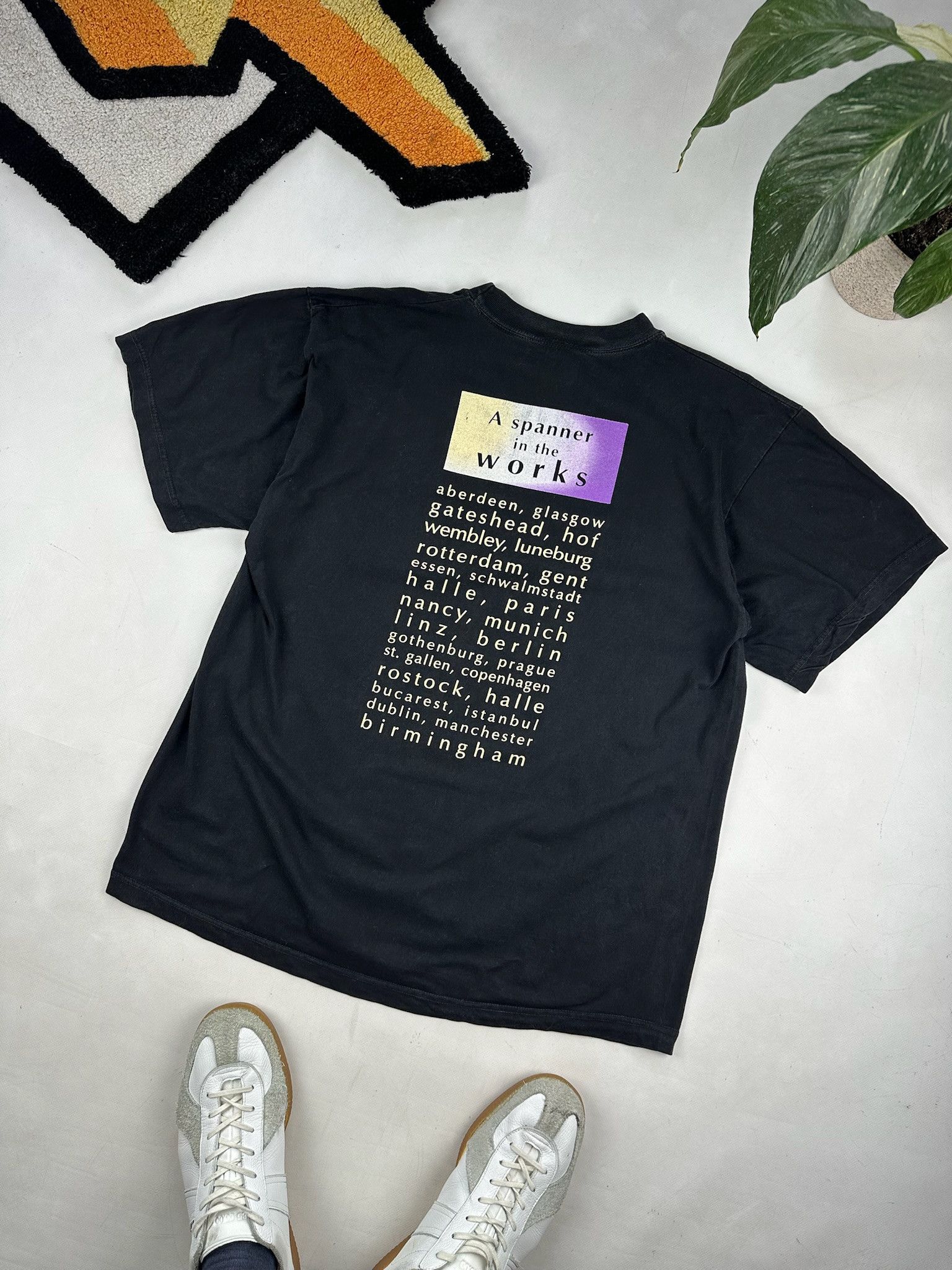 Band Tees 1993 VINTAGE ROD STEWART A NIGHT TO REMEMBER SINGLE STITCH T Size US L / EU 52-54 / 3 - 2 Thumbnail