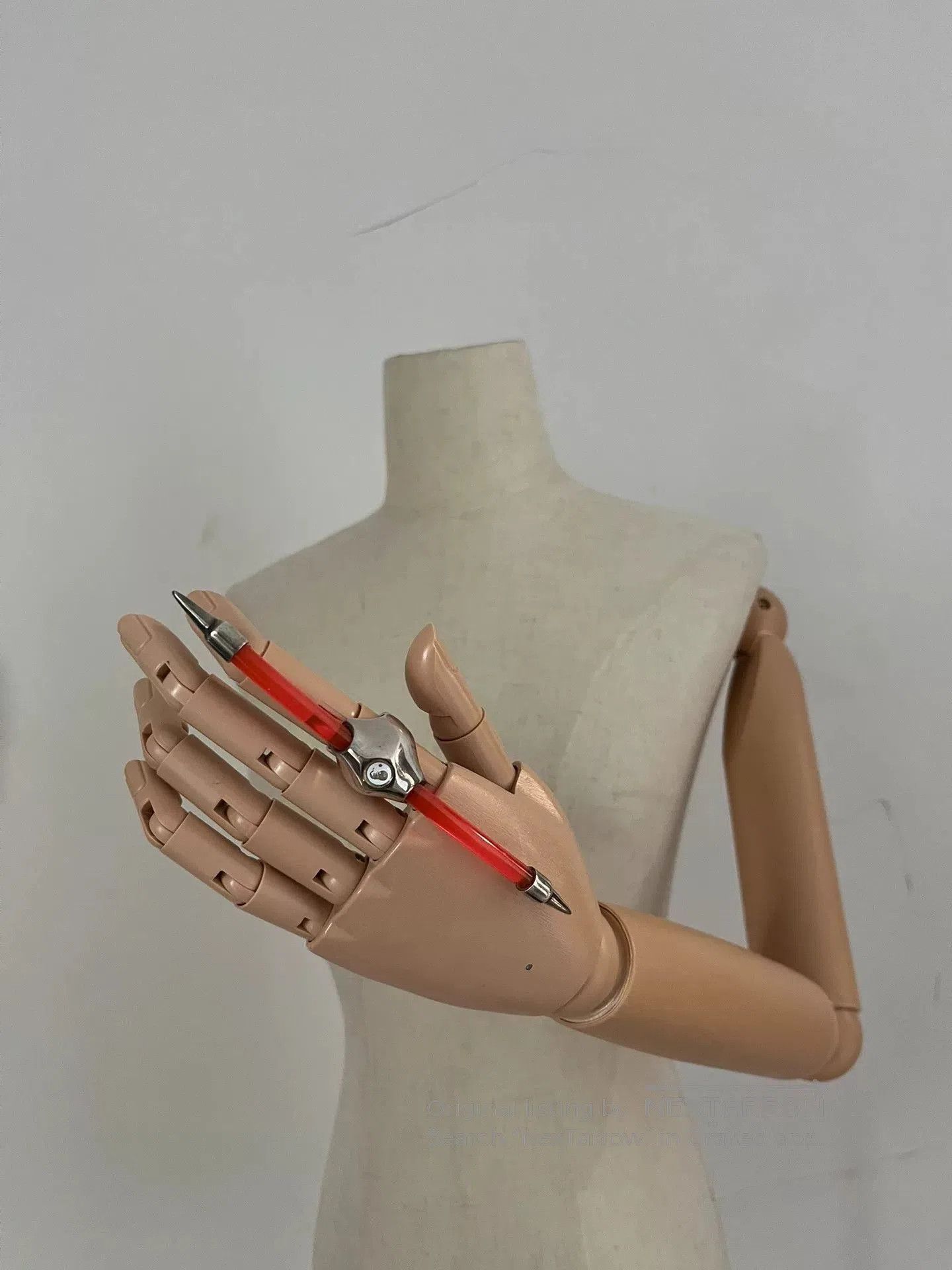 Fotus Silver Fluorescent Tube Ring.