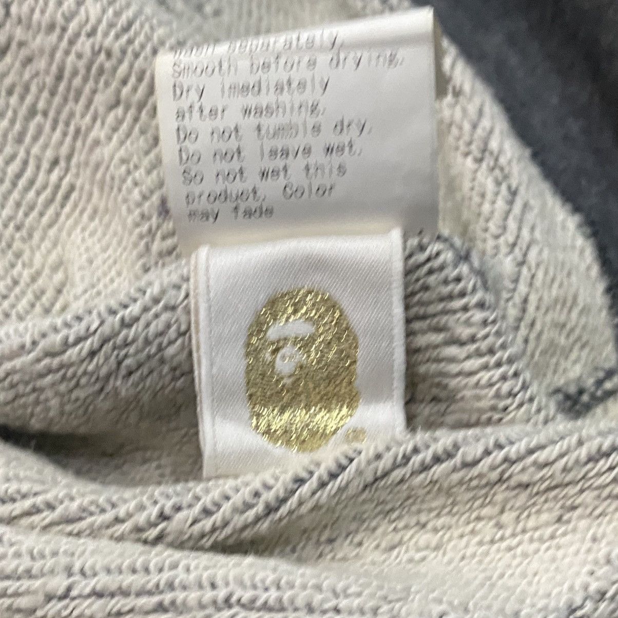 Bape Baby Milo Print Dark Gray Hoodie Size S / US 4 / IT 40 - 6 Thumbnail