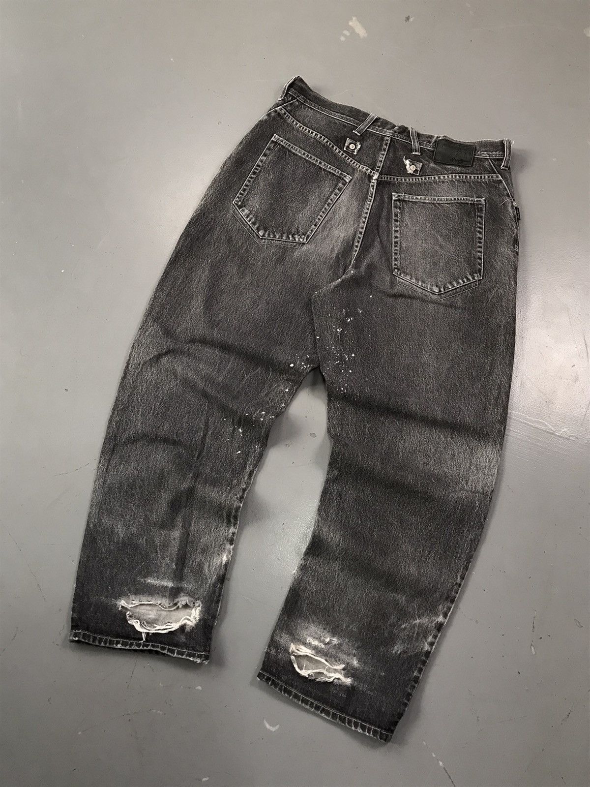 Sean John × Southpole × Vintage Rare vintage Sean John baggy fit SpellOut denim Size US 36 / EU 52 - 7 Thumbnail