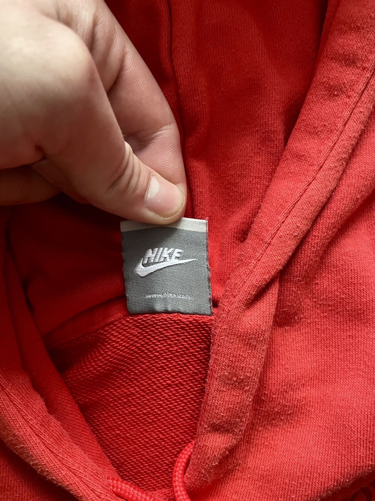 Nike × Vintage 00s Nike Hoodie Vintage Manchester United Streetwear Swoosh Size US M / EU 48-50 / 2 - 10 Thumbnail
