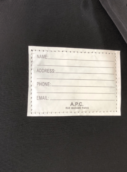 A.P.C. black A.P.C. backpack Sac A Dos Trek Size ONE SIZE - 10 Thumbnail