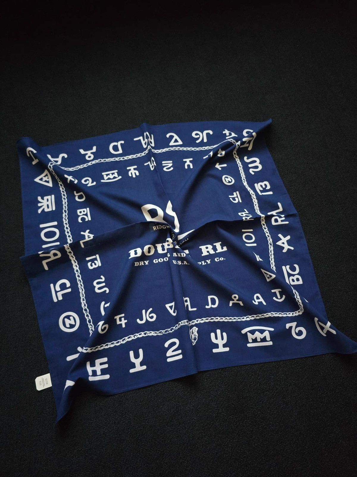 RRL Ralph Lauren RRL Bandana COTTON Scarf handkerchief Size ONE SIZE - 3 Thumbnail