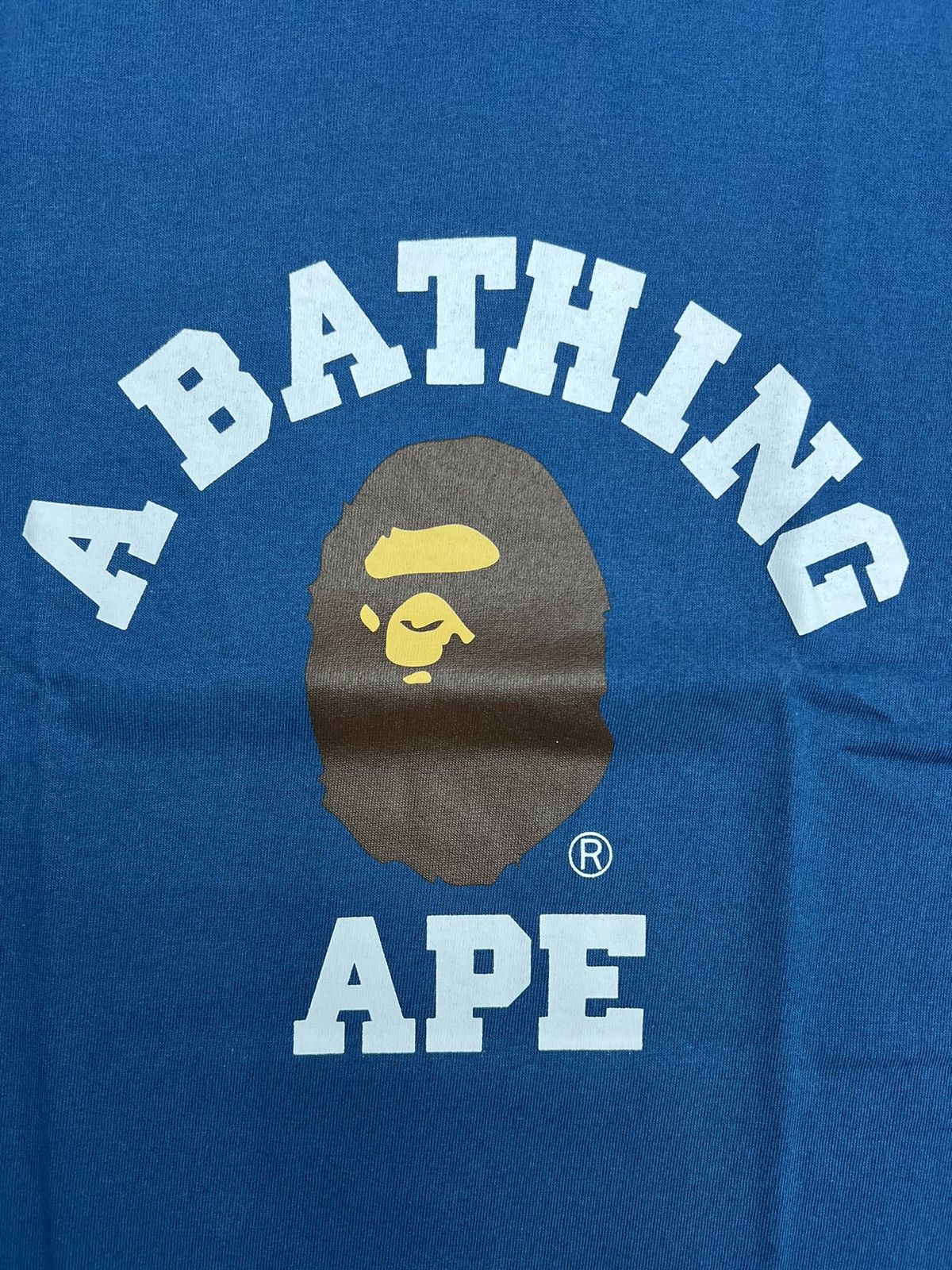 Bape Bape College T-Shirt (3XL) Size US XXL / EU 58 / 5 - 2 Thumbnail
