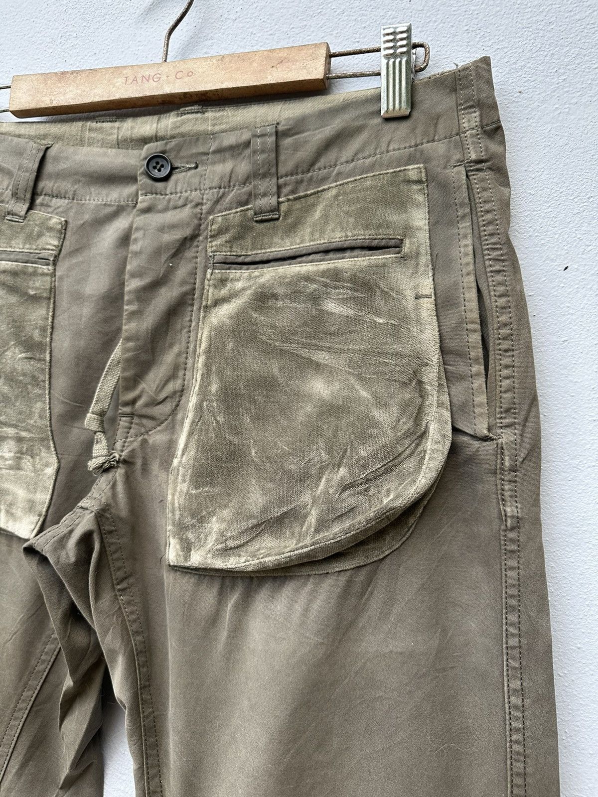 Japanese Brand Vintage One Graviti Avant Garde Pocket Trouser Pant Size US 33 - 10 Thumbnail