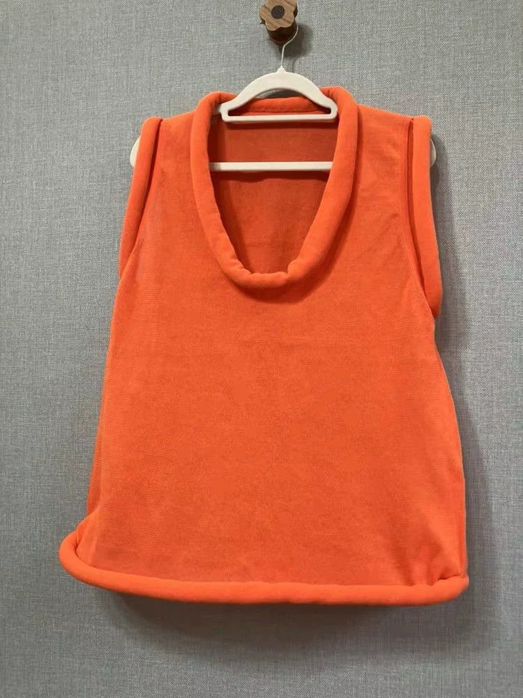 Issey Miyake Issey Miyake Orange knitted top Size XS / US 0-2 / IT 36-38 - 1 Thumbnail