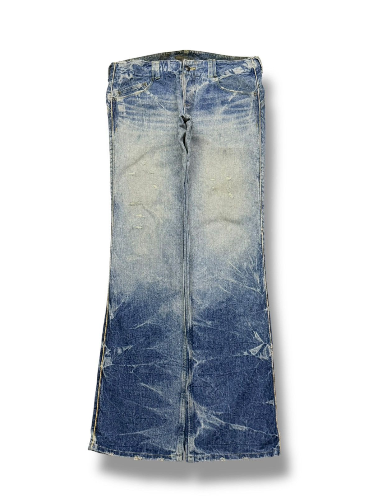 Hysteric Glamour Vintage Sputnik Japan Distressed Archive Y2K Japanese Denim Size US 34 / EU 50 - 2 Thumbnail