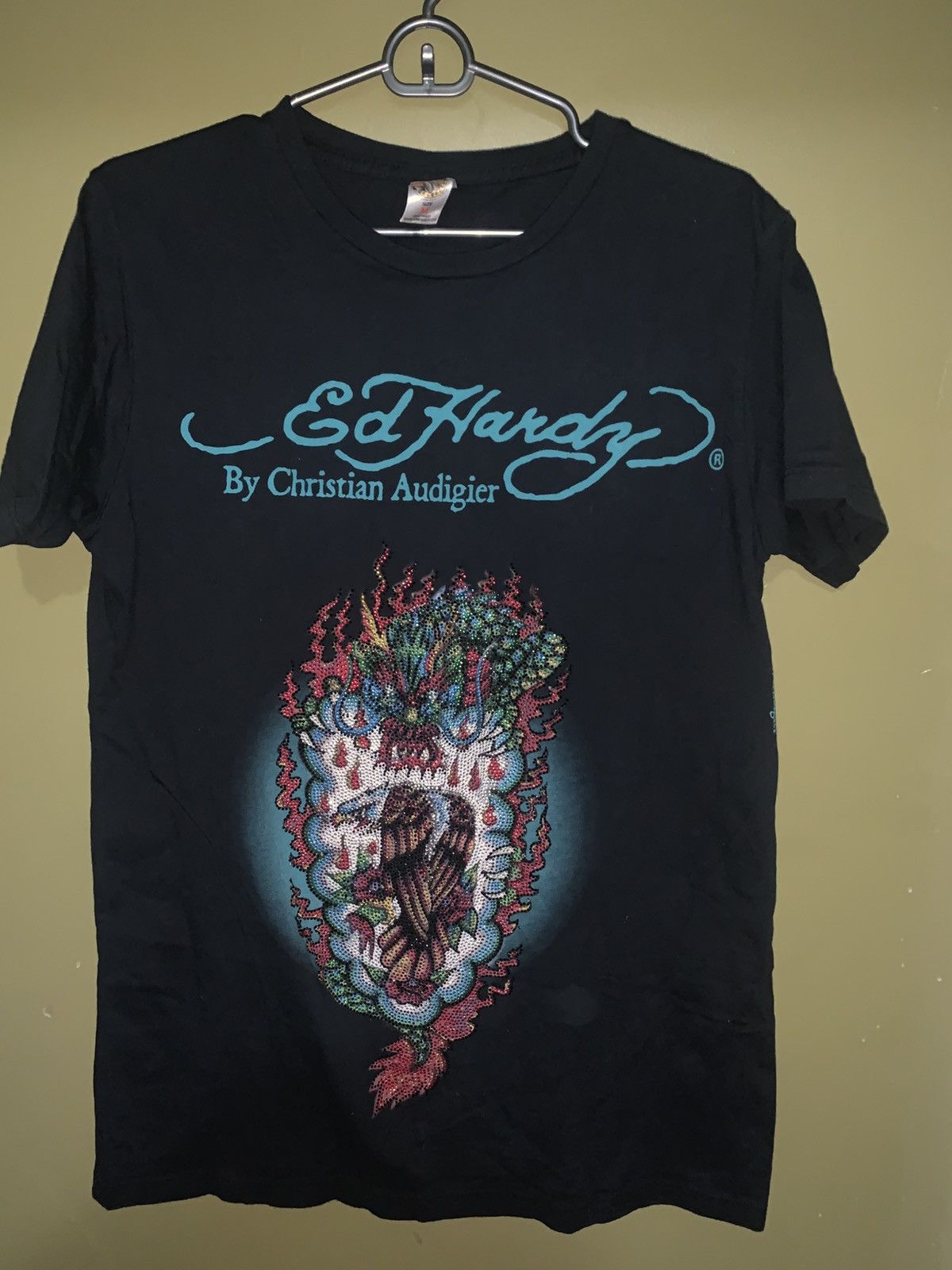 Christian Audigier × Ed Hardy Vintage Ed Hardy Christian Audigier Tee Size US M / EU 48-50 / 2 - 1 Thumbnail