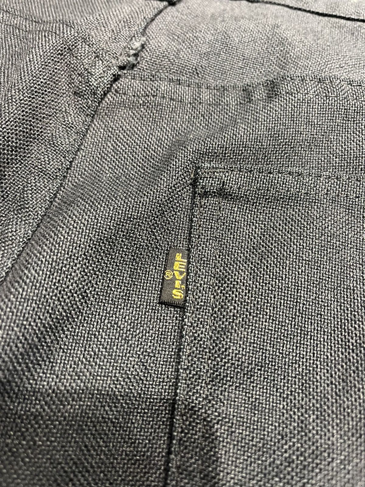 Levi's Vintage 70s Levi’s Sta-Prest Big E Gold Tag Talon Zip Size US 34 / EU 50 - 8 Thumbnail