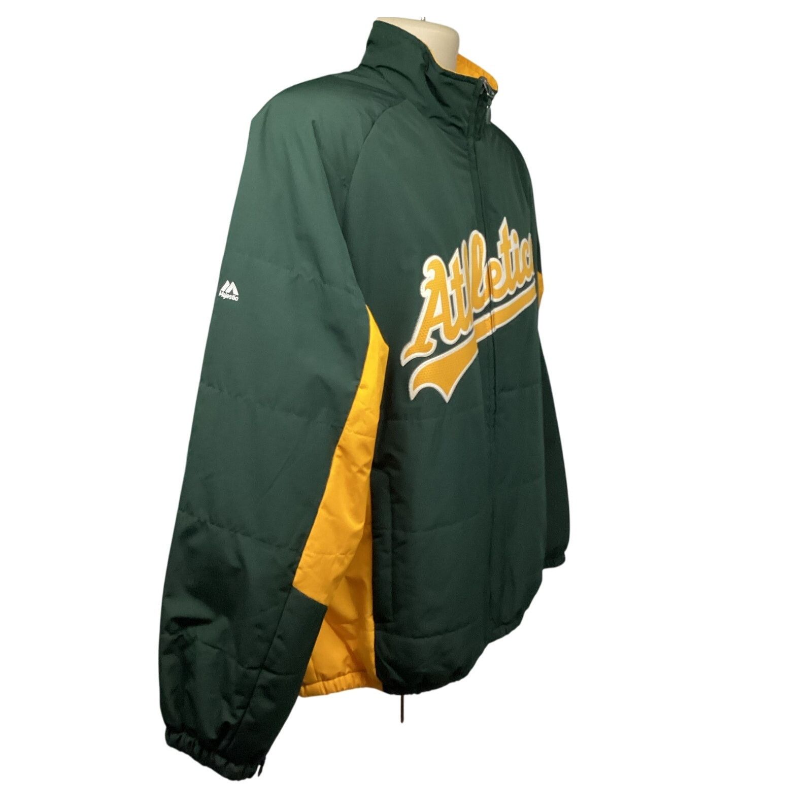Majestic Majestic Oakland Athletics Quilted Starter Warm Up Jacket L Size US L / EU 52-54 / 3 - 4 Thumbnail