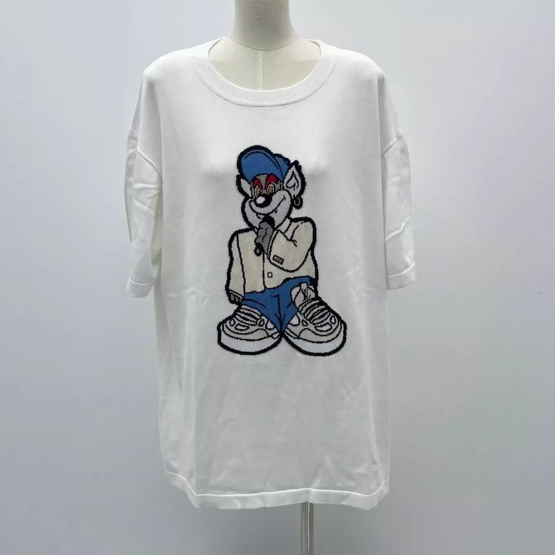 Louis Vuitton Cartoon Print Short Sleeve T-Shirt - dmc