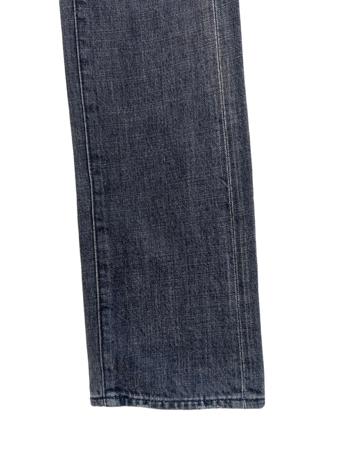 Vanquish Mud Wash Vintage Vanquish Japan Fade Black Denim Slim Jeans Size US 30 / EU 46 - 13 Thumbnail
