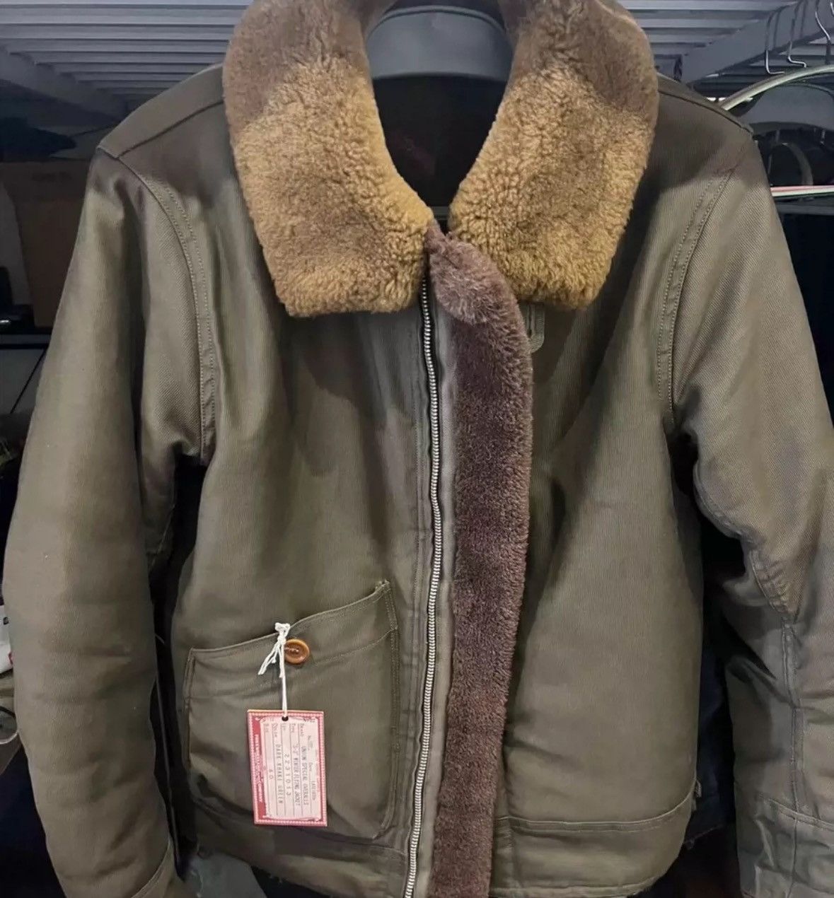 Freewheelers Freewheelers S-3 Green jacket 2412-Nextarrow Size US S / EU 44-46 / 1 - 3 Thumbnail