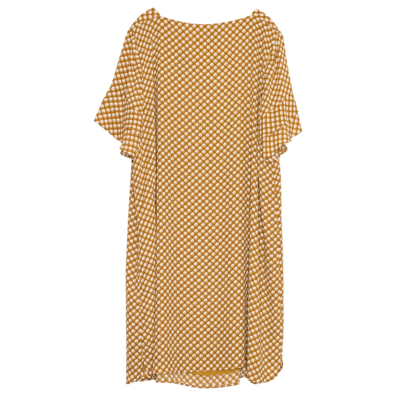 Loft NWT Loft Midi Dress Square Neck Flowy Lightweight Plus 24 Size 4XL / US 24-26 - 3 Thumbnail