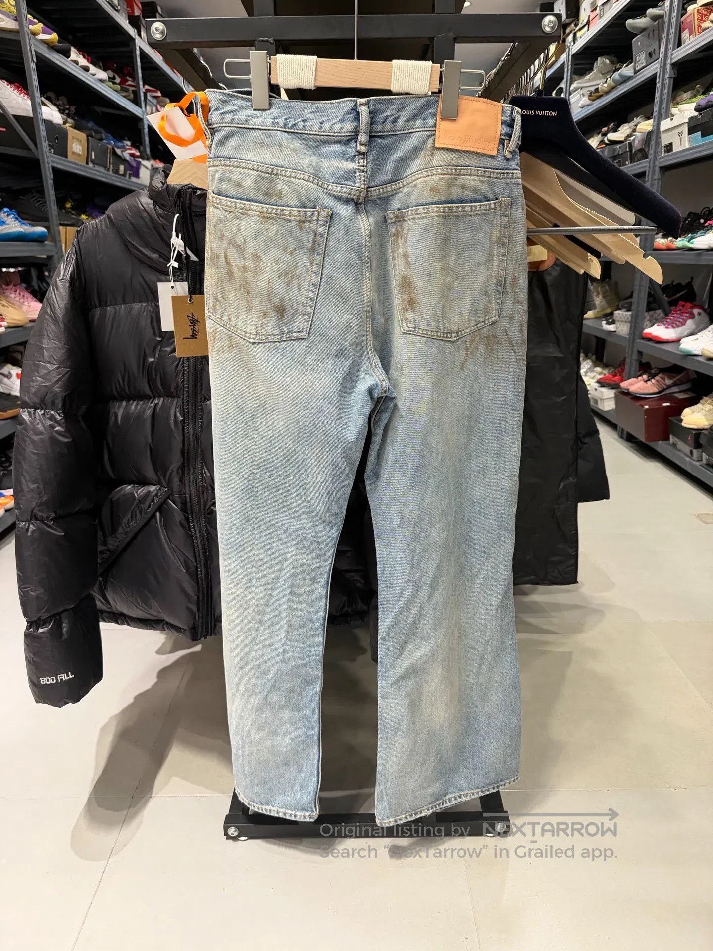 Acne Studios ACNE STUDIOS Vintage Distressed Cotton Jeans. Size US 32 / EU 48 - 2 Thumbnail