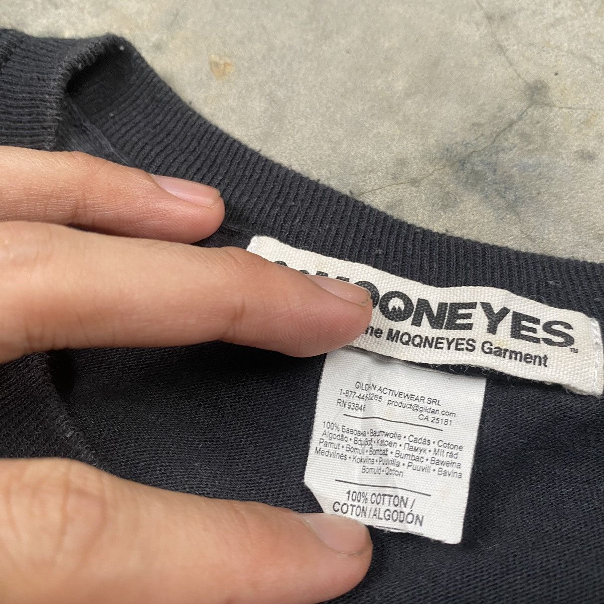 Vintage Rare y2k Moon Eyes Flames Flamin Mooneyes Longsleeve Size US L / EU 52-54 / 3 - 14 Thumbnail