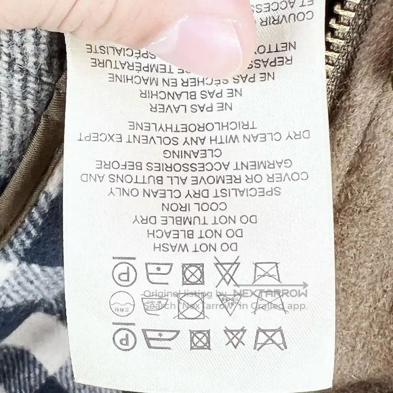 Burberry Burberry Brown Multi-Color Cotton Women's Coat. Size M / US 6-8 / IT 42-44 - 5 Thumbnail