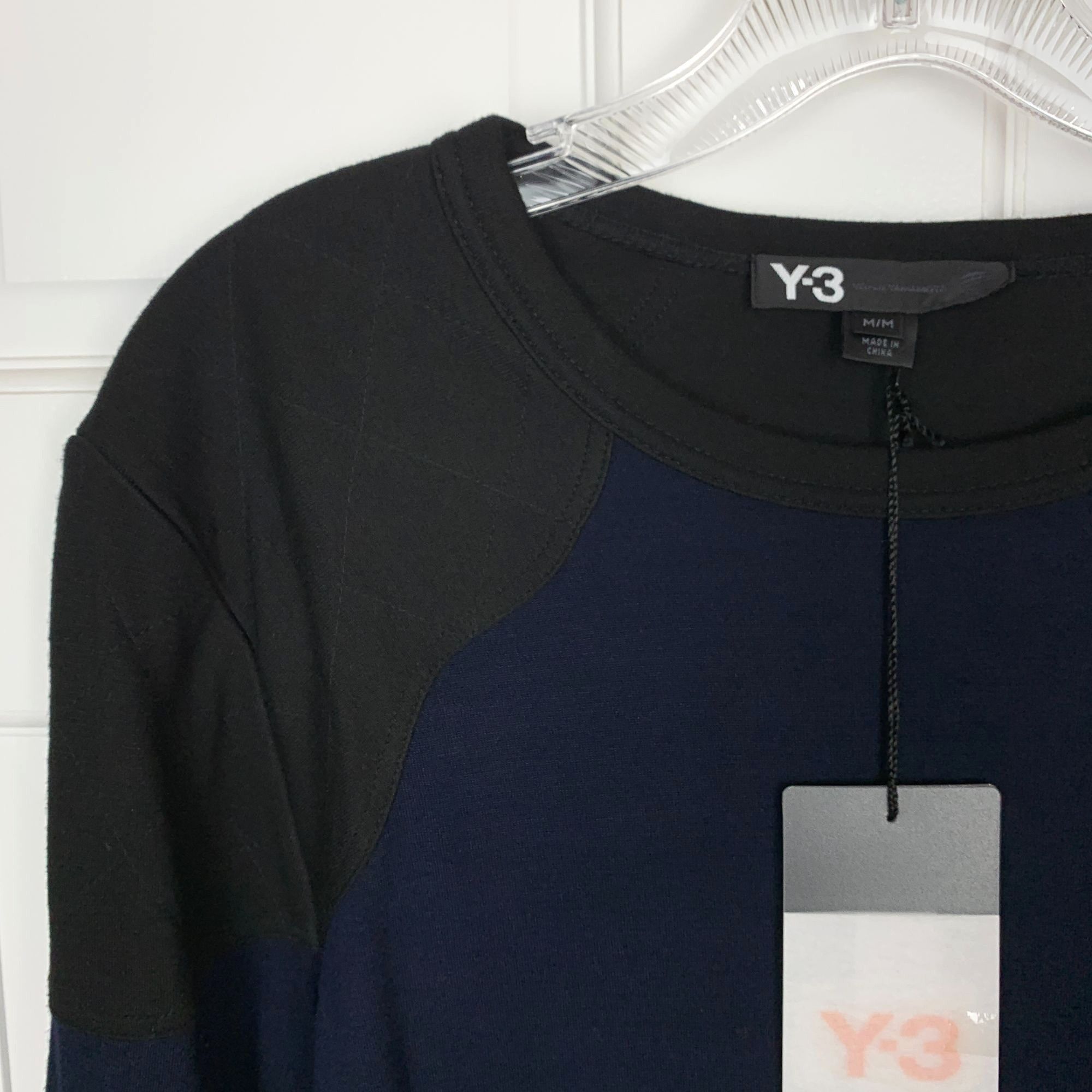 Y-3 Y-3 Yohji Yamamoto x Adidas L/S T Shirt Shoulder Patch Size US M / EU 48-50 / 2 - 6 Thumbnail