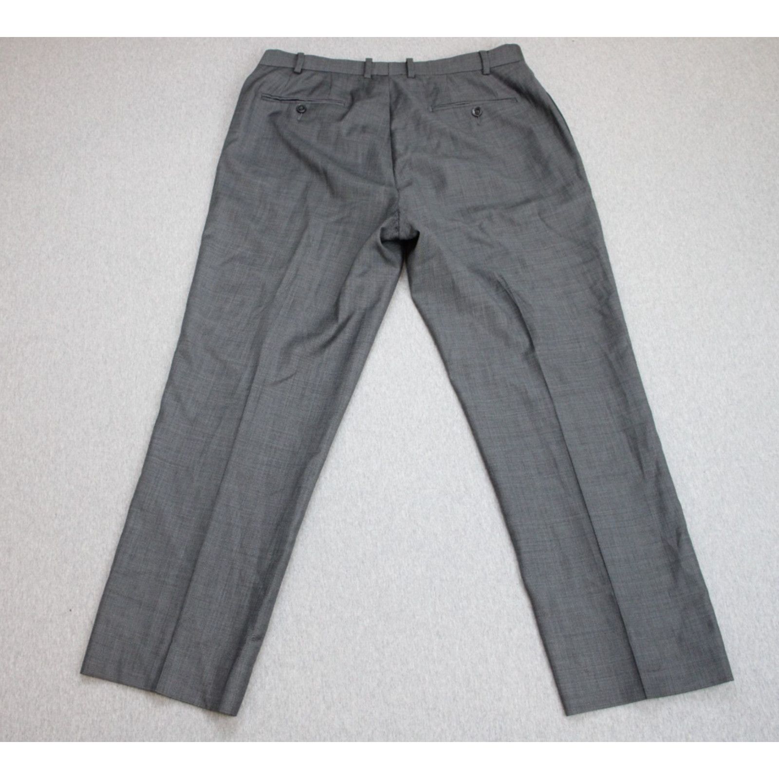 Calvin Klein Calvin Klein Suit Mens 42R Gray 100% Wool 2 Piece Set Size 42R - 13 Thumbnail