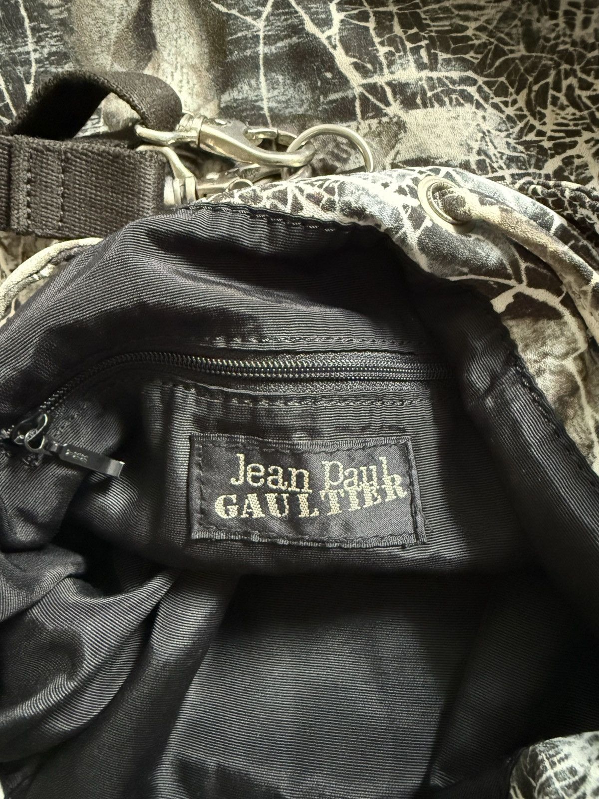 Jean Paul Gaultier 90s Vintage Jean Paul Gaultier Angel portrait Bagpack Size ONE SIZE - 9 Thumbnail