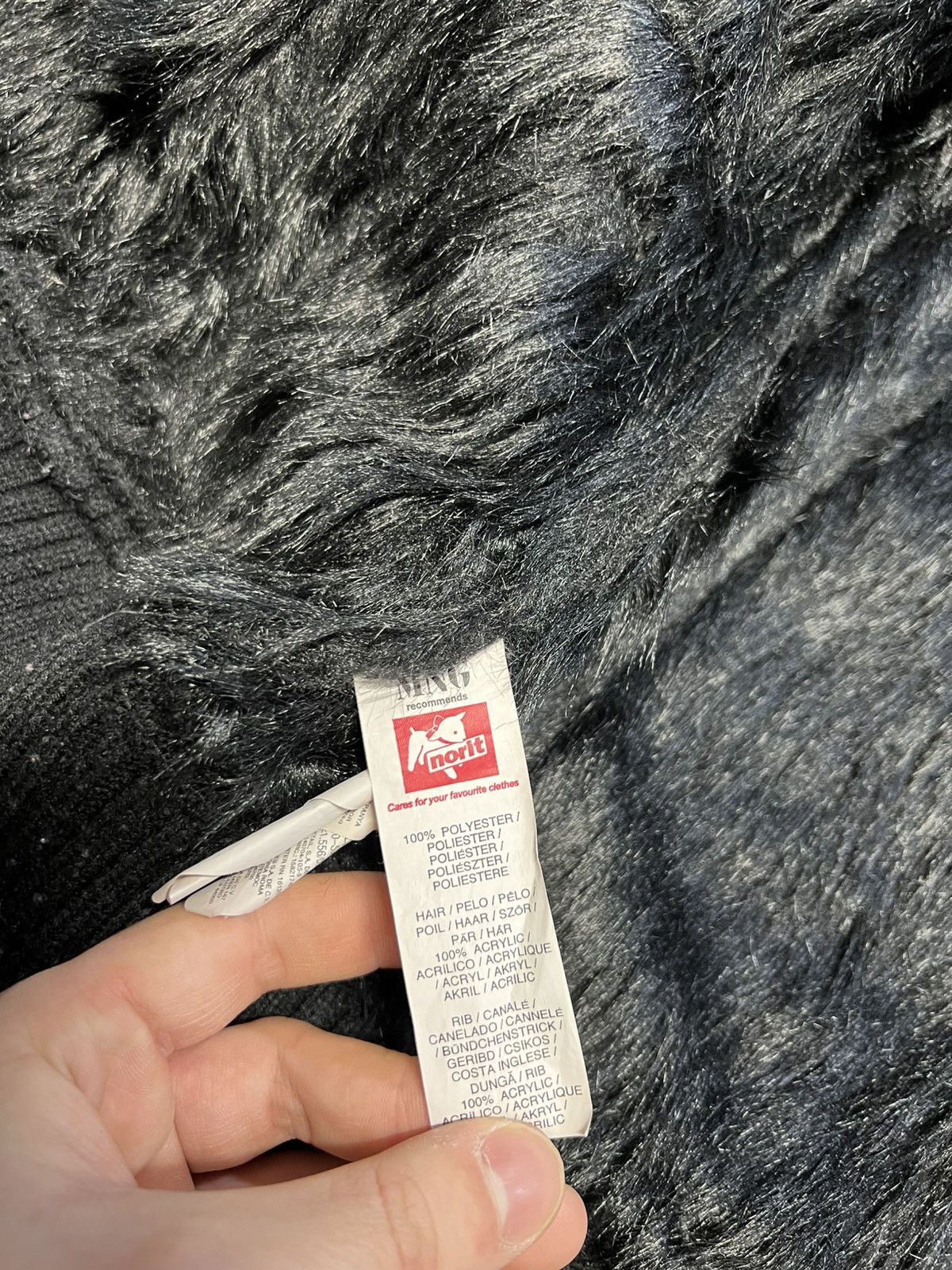 Japanese Brand Vintage Japanese Faux Fur RickOwen's Style Jacket Y2K Size M / US 6-8 / IT 42-44 - 9 Thumbnail