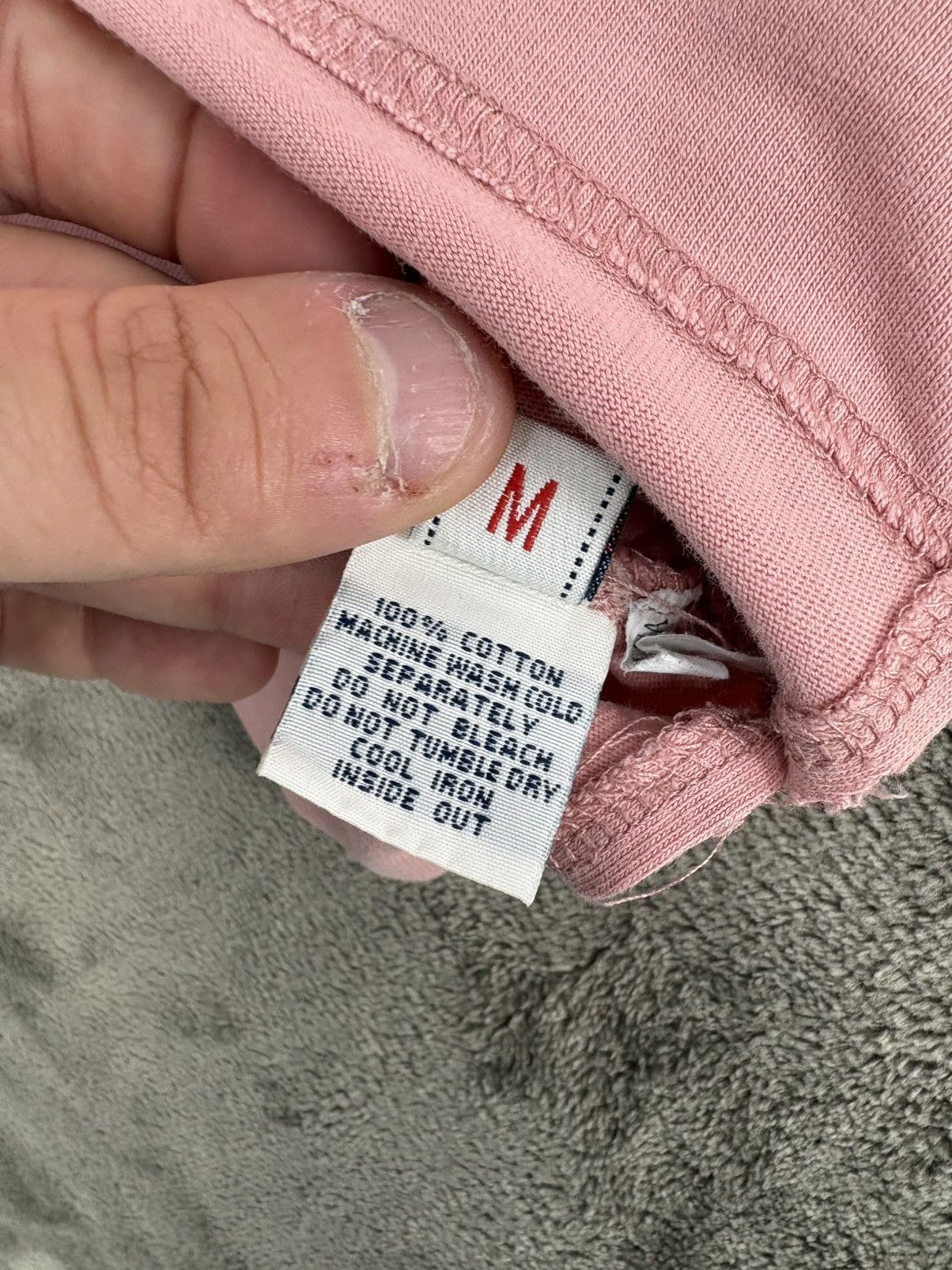 Evisu Evisu Stuffed Indigo Pink T-Shirt Men Size US M / EU 48-50 / 2 - 4 Thumbnail