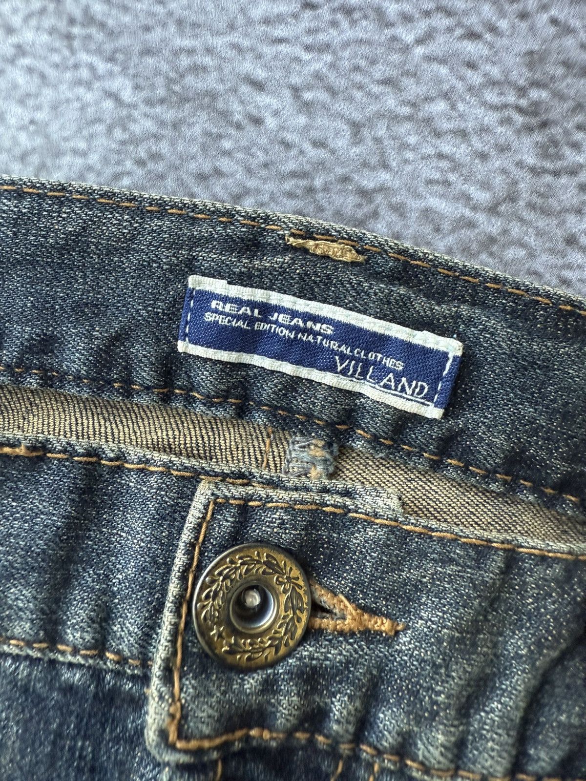 20471120 × Beauty Beast × Japanese Brand Villand stone real jeans special editon natural clothes Size US 35 - 9 Thumbnail