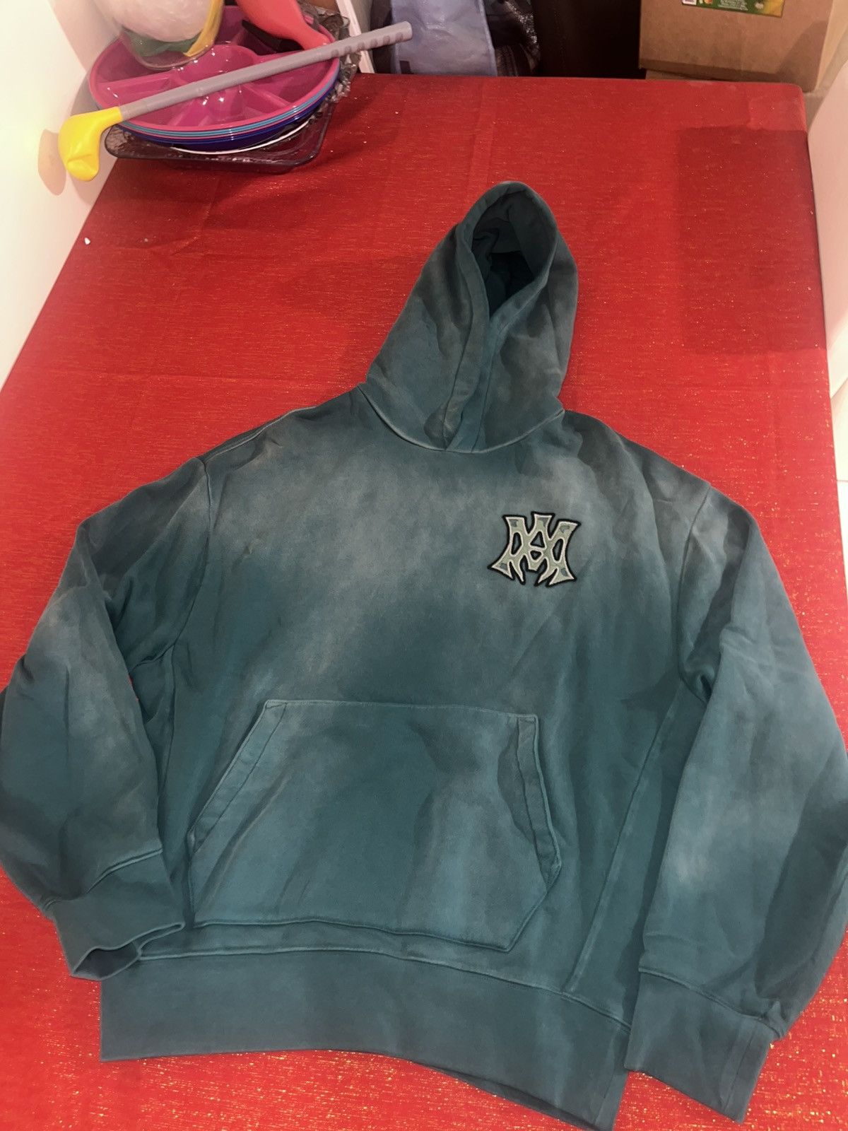 Amiri Amiri Hollywood Oversized Hoodie Sz L Size US L / EU 52-54 / 3 - 17 Thumbnail