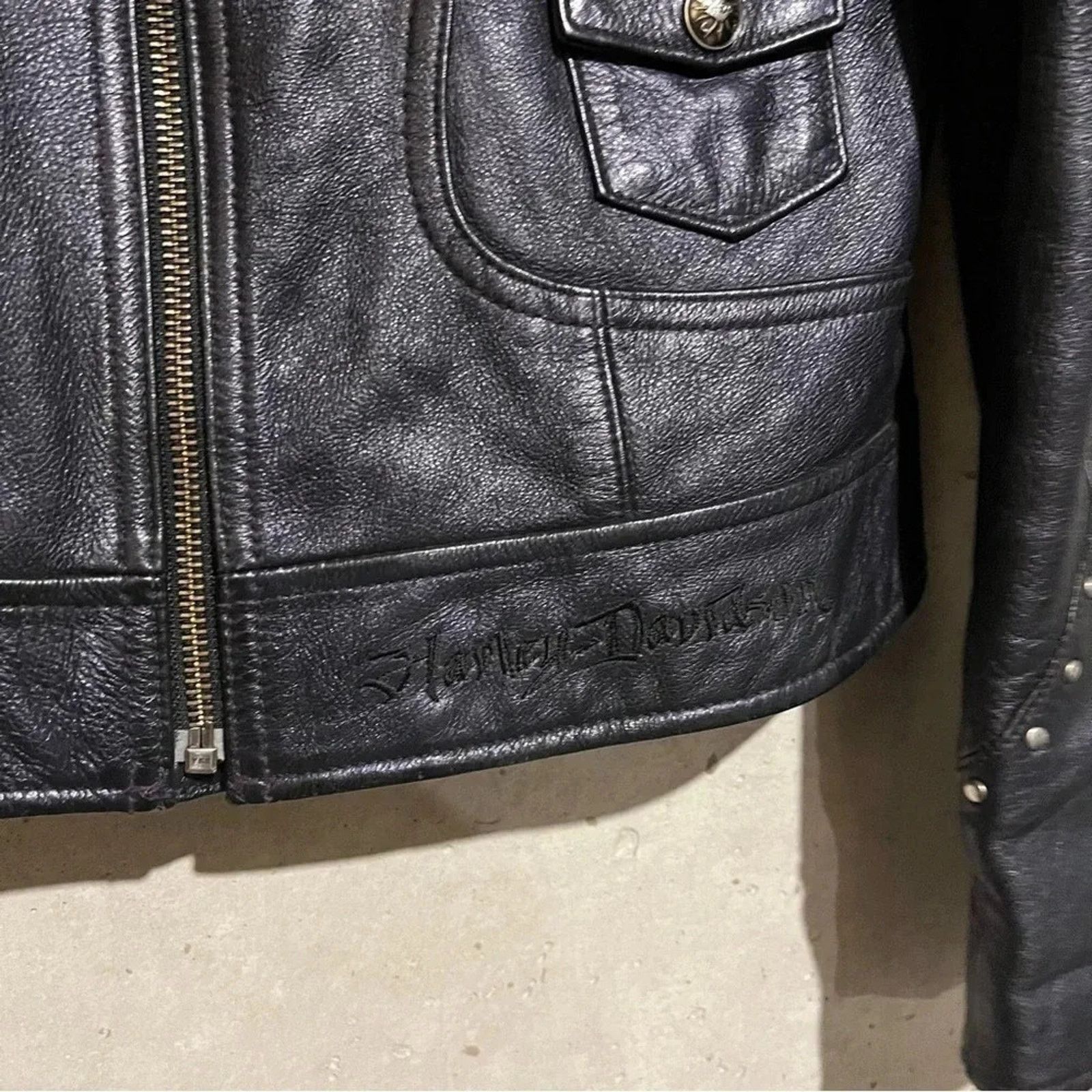 Harley Davidson Harley Davidson Sensation Leather Jacket Medium Motorcycle Size M / US 6-8 / IT 42-44 - 7 Thumbnail