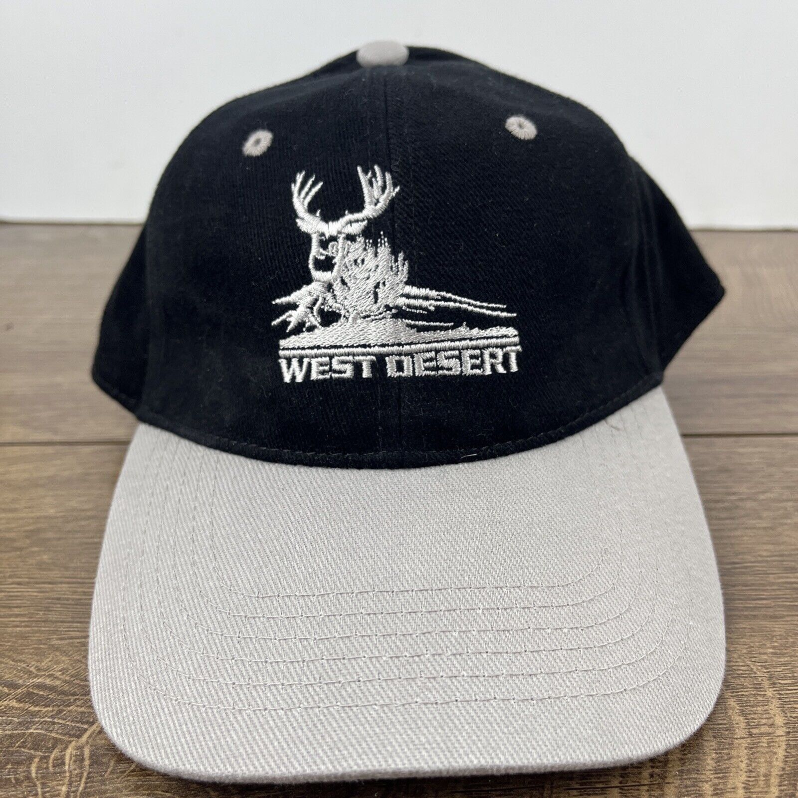 Other West Desert Hat Mule Deer Foundation Hat Black Adjustable Ad Size ONE SIZE - 5 Thumbnail