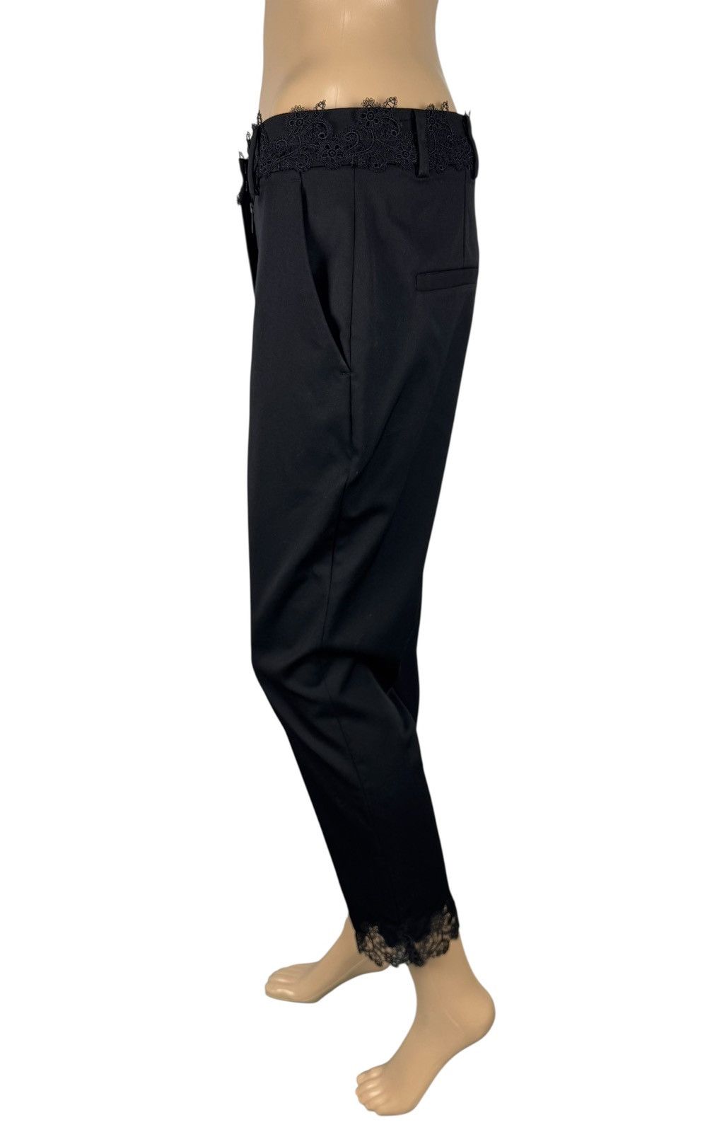 The Kooples The Kooples Dress Wool Pants Crop Lace Decorated size FR36 Size 26" / US 2 / IT 38 - 6 Thumbnail