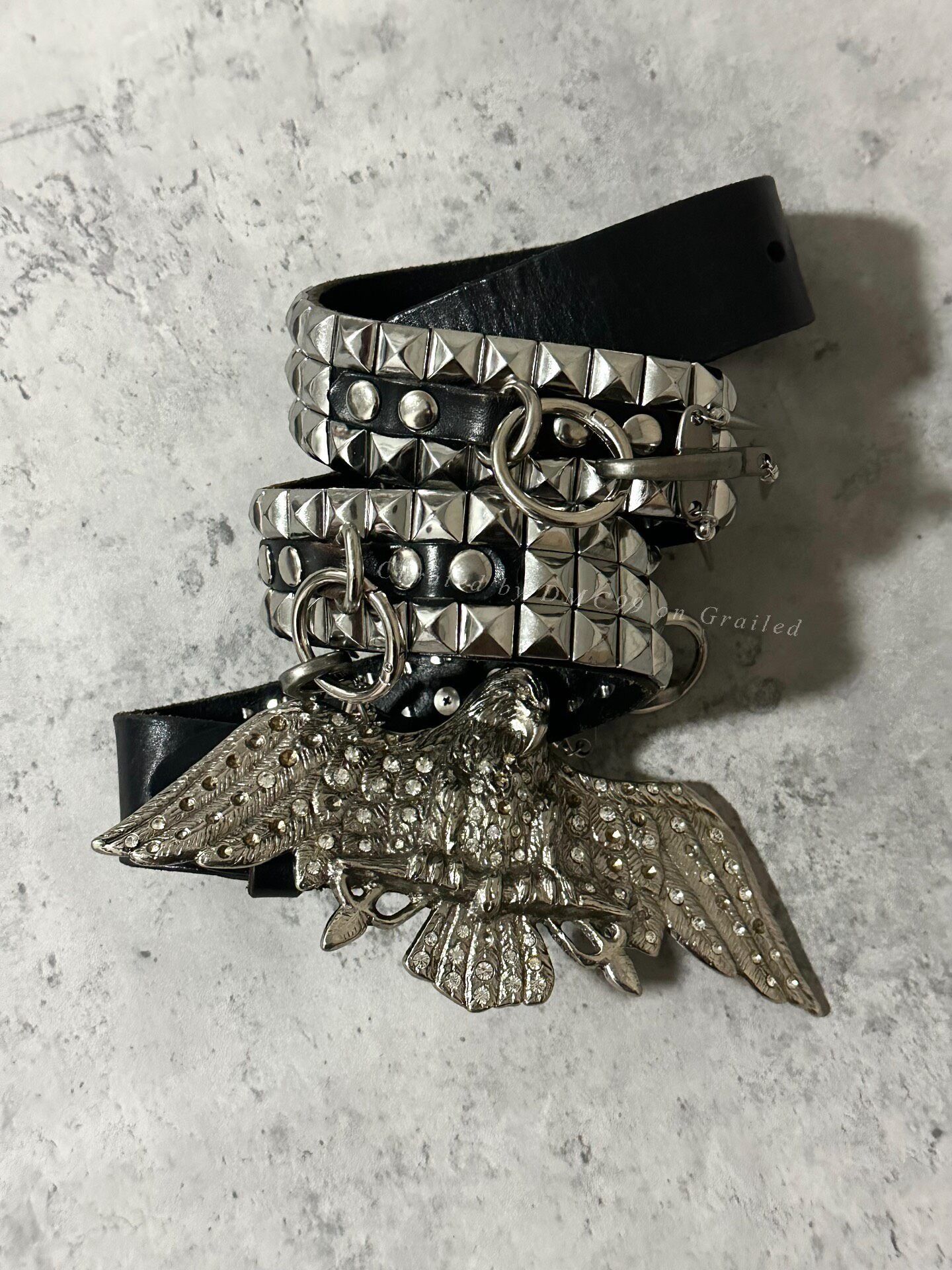 Vintage Vintage Rivet Eagle Belt Size ONE SIZE - 1 Thumbnail