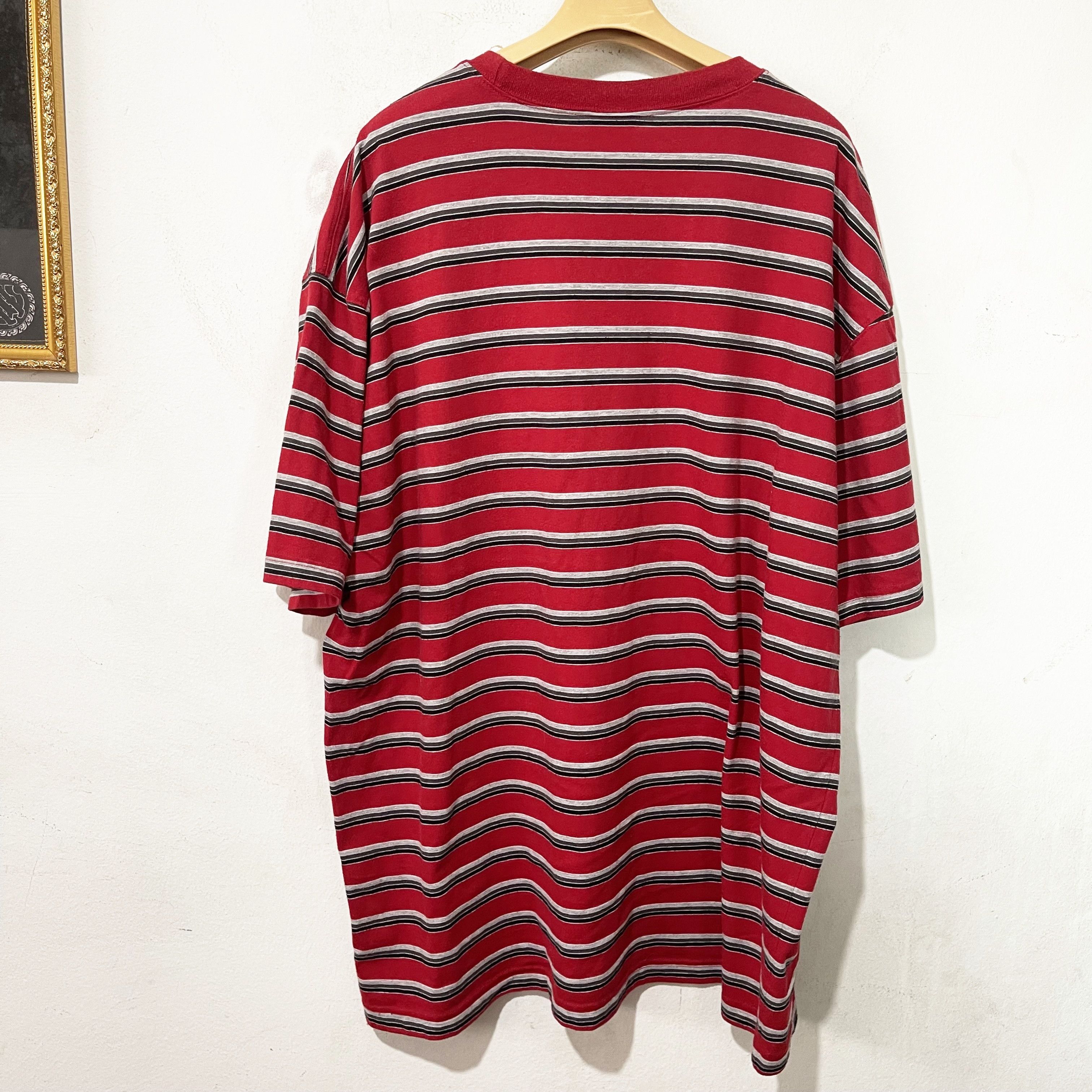 Vintage Vintage Striped Shirt Size US XXL / EU 58 / 5 - 3 Thumbnail