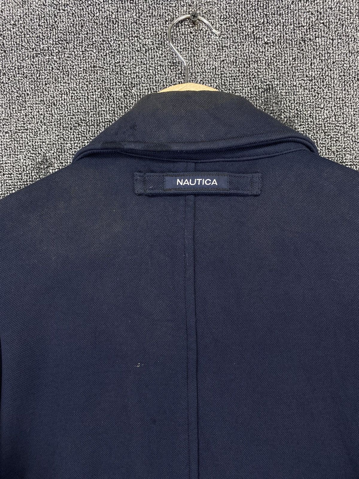Nautica Vintage Nautica Blue Navy Double Breasted Pea Coat Jacket Size US L / EU 52-54 / 3 - 10 Thumbnail
