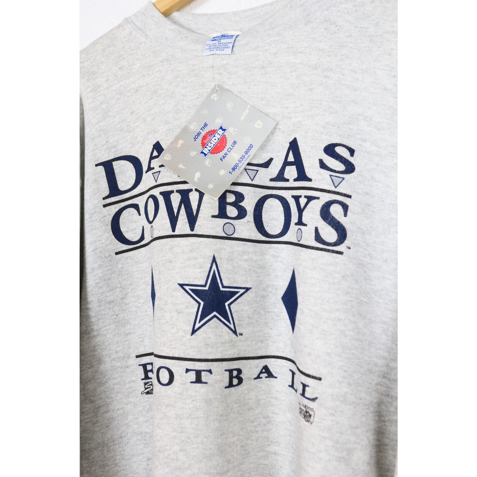 Vintage Vintage Dallas Cowboys Football Sweatshirt 90s Y2K USA Made Size US XL / EU 56 / 4 - 3 Thumbnail