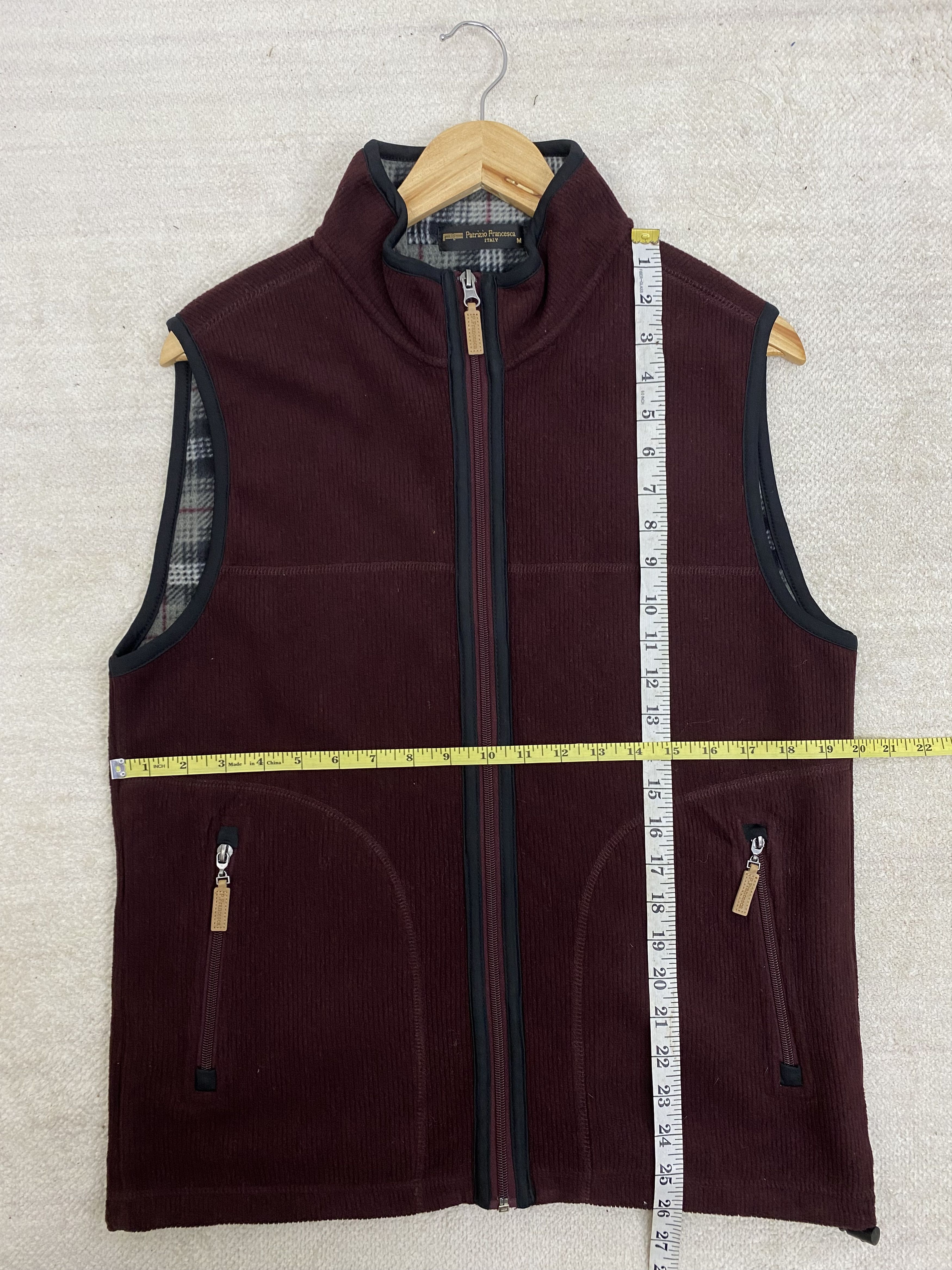 Other Patrizio Francesca Italy Vest Sleeveless jacket Size US M / EU 48-50 / 2 - 7 Thumbnail