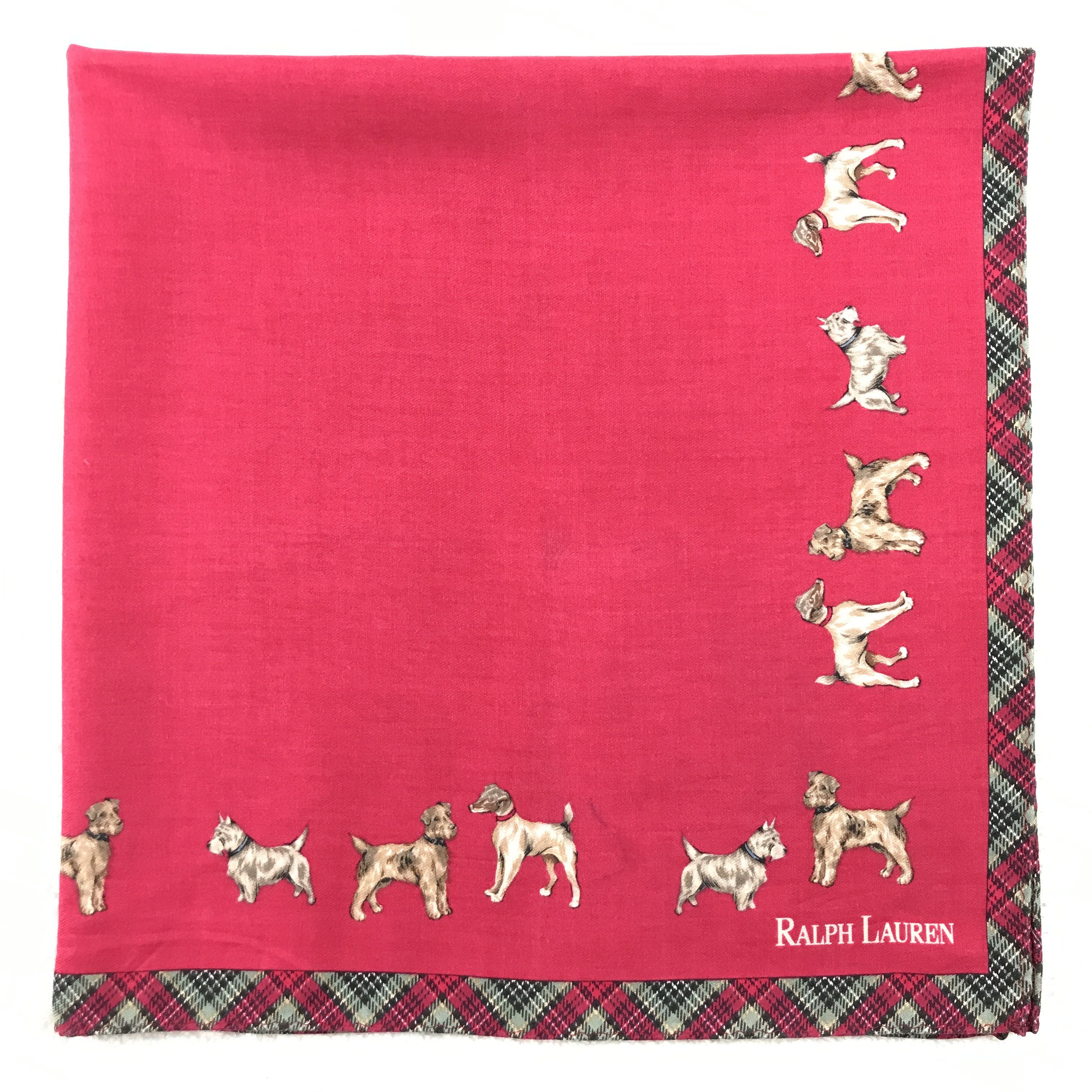 Designer × Ralph Lauren × Vintage Vintage Ralph Lauren Bandana Neckerchief Handkerchief Size ONE SIZE - 2 Thumbnail