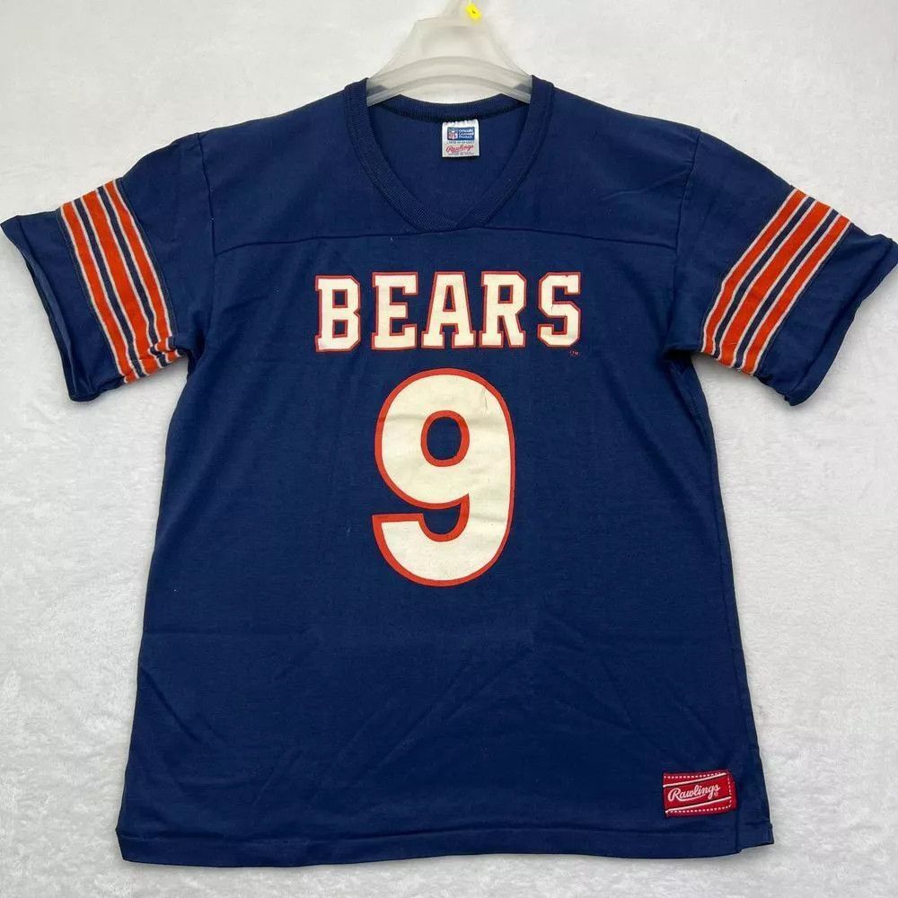 NFL × Vintage Chicago Bears Rawlings Jersey Shirt Women L Jim McMachon 9 Size L / US 10 / IT 46 - 1 Thumbnail