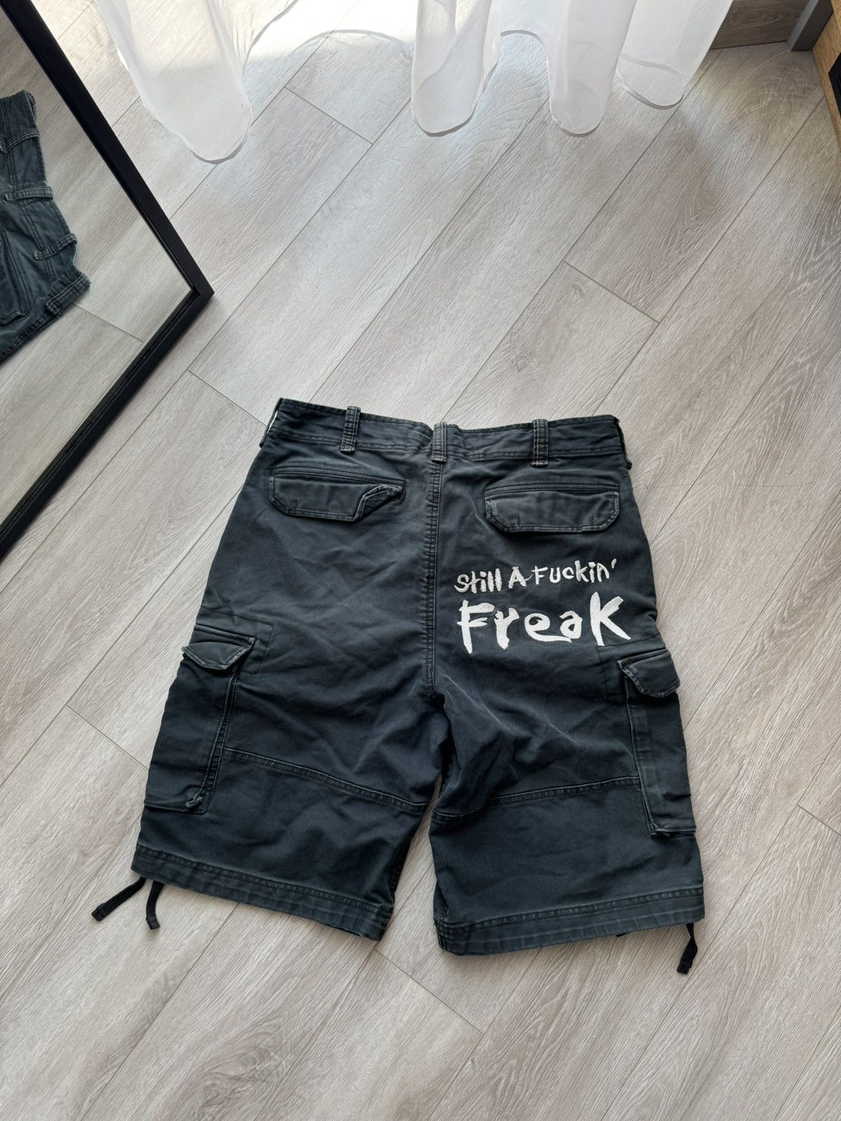 Band Tees Rare vintage washed faded Korn cargo baggy shorts y2k work Size US 32 / EU 48 - 5 Thumbnail