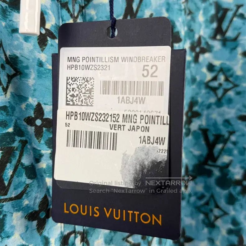 Louis Vuitton Louis Vuitton FW23 Printed Logo Full Hooded Long Sleeve Ja Size US L / EU 52-54 / 3 - 6 Thumbnail