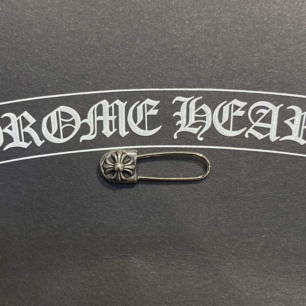 Chrome Hearts Chrome Hearts Safety Pin sliver earring Size ONE SIZE - 2 Thumbnail