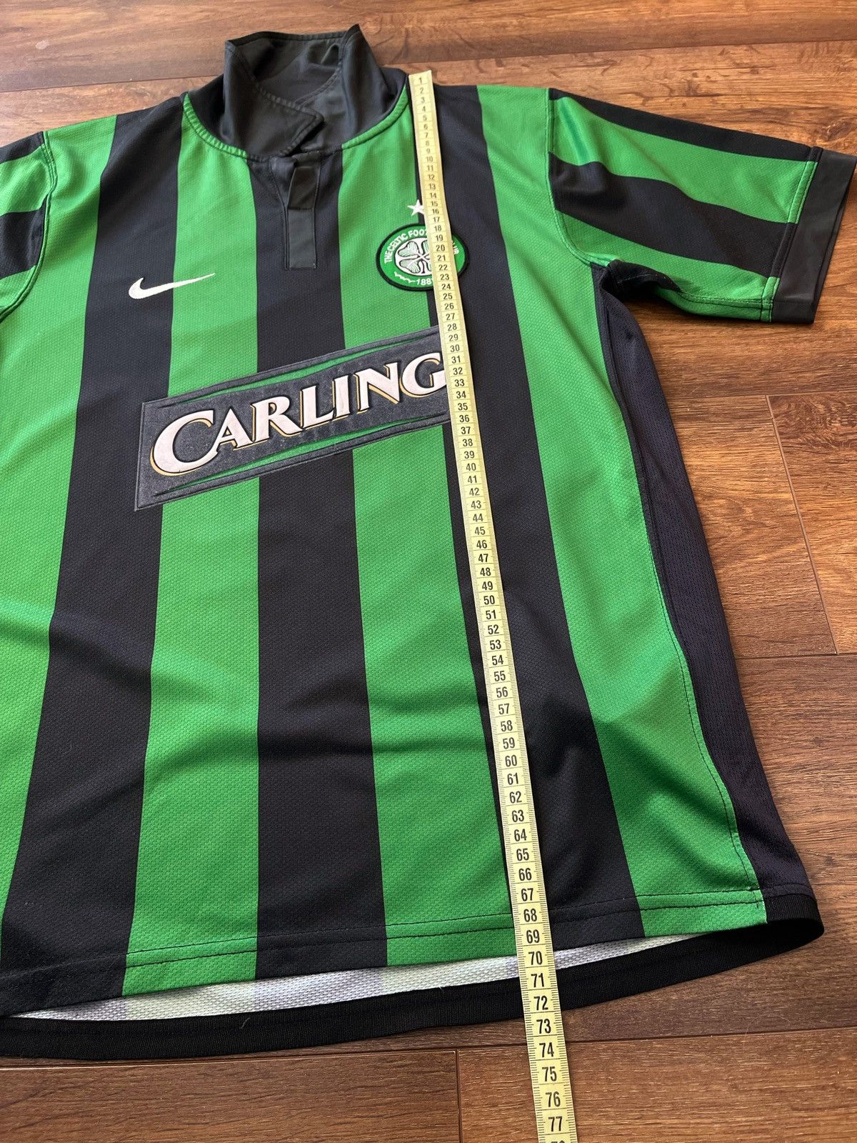 Nike Vintage CELTIC 2006 2007 Away Kit Shirt Nike Soccer Jersey Size US M / EU 48-50 / 2 - 15 Thumbnail