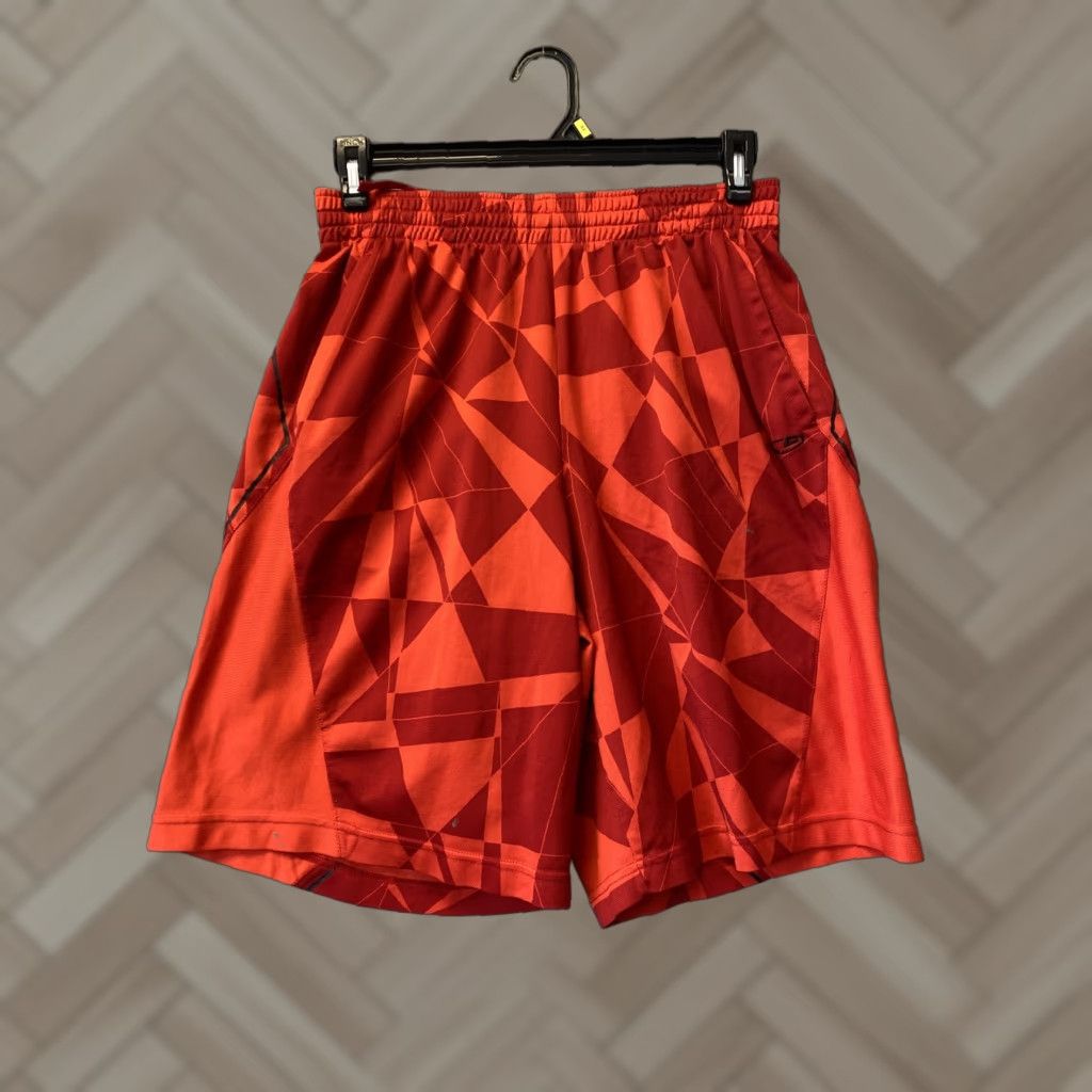 Champion CHAMPION Performance Running Shorts L Red Athletic Activewear Mens Size US 33 - 1 Thumbnail