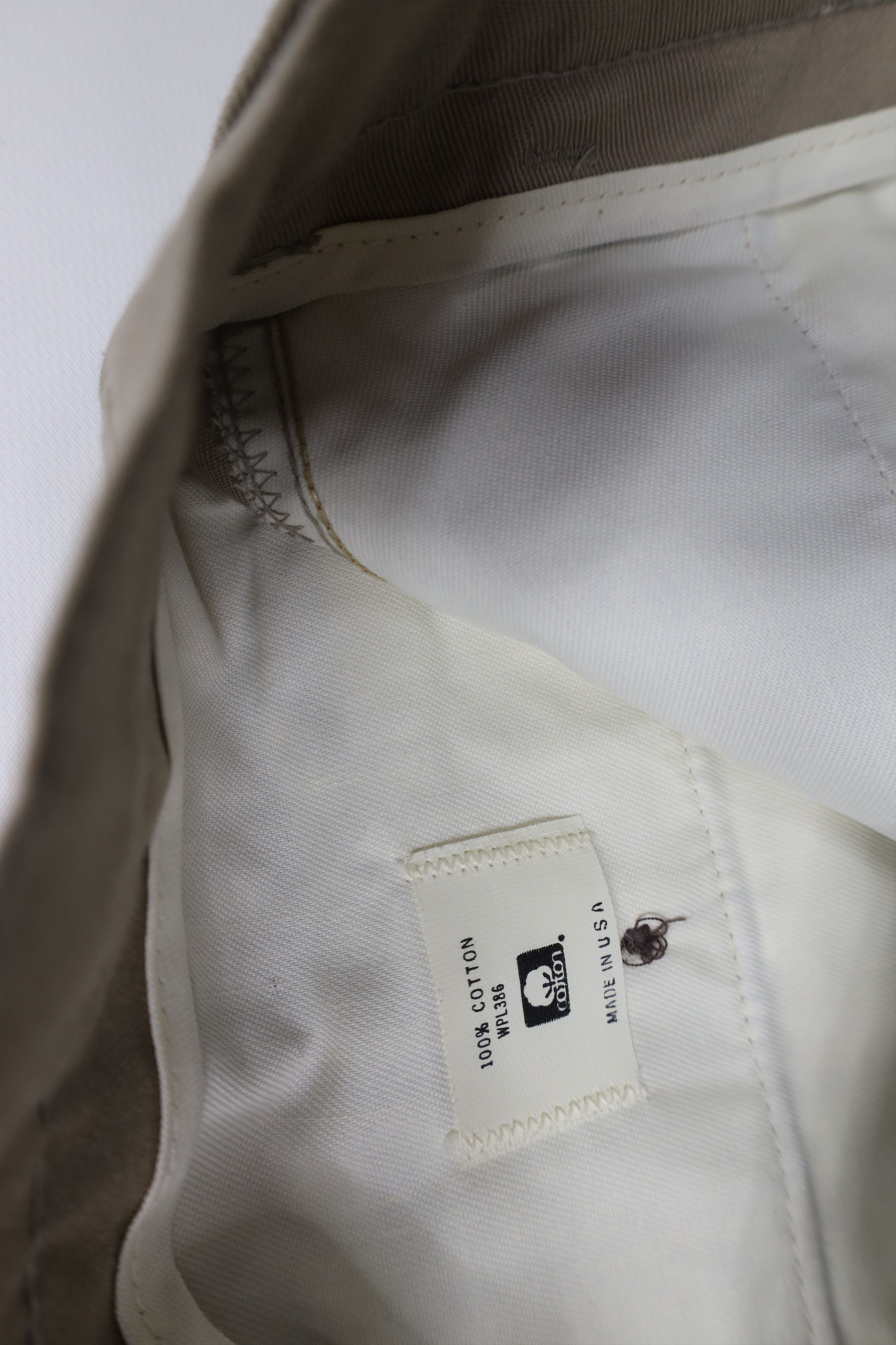 Vintage Vintage 90s Streetwear Wide Leg Cotton Chino Pants USA Size US 44 / EU 60 - 8 Thumbnail