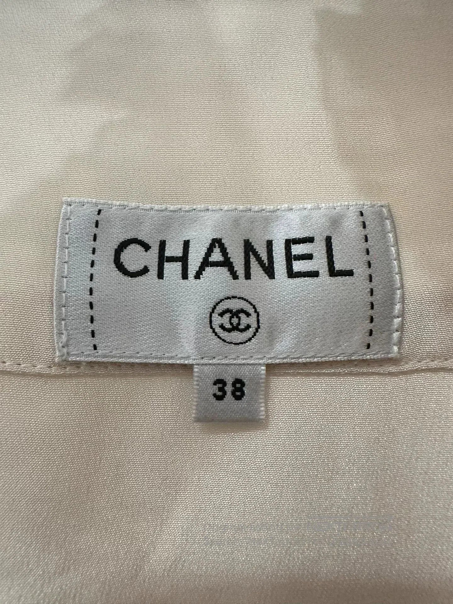 Chanel Chanel Vintage Sleeveless Blouse. Size S / US 4 / IT 40 - 5 Thumbnail