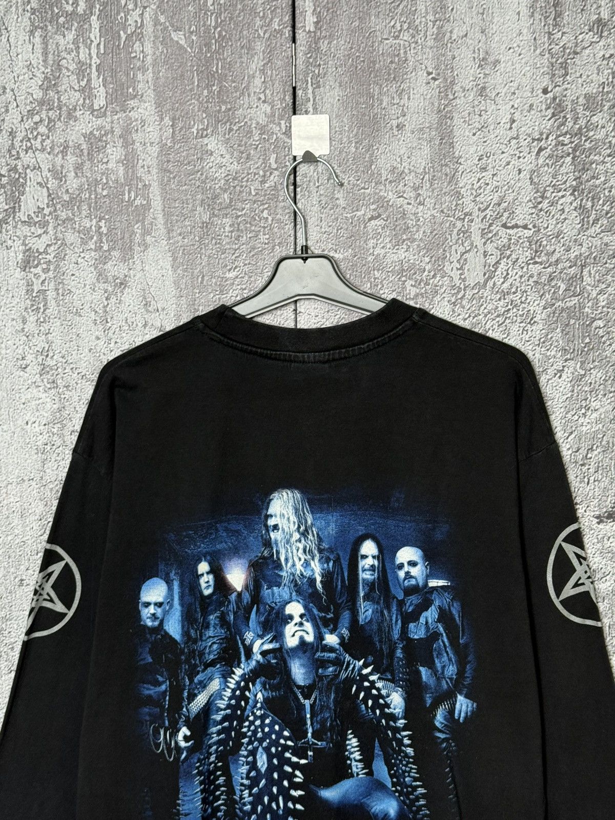 Band Tees Vintage 2003 Dimmu Borgir Death Cult Armageddon Long Sleeve Size US XL / EU 56 / 4 - 13 Thumbnail