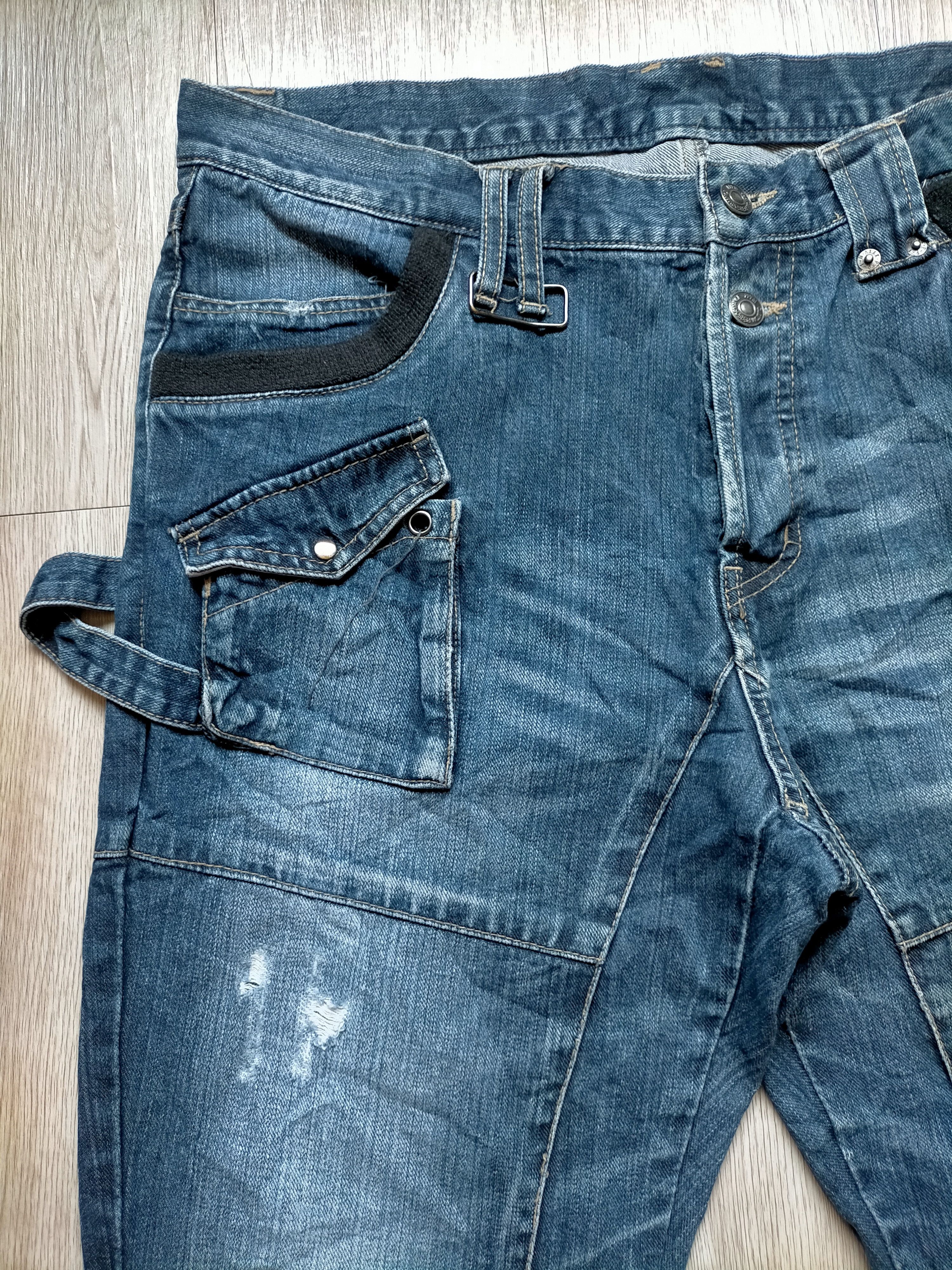 PPFM PPFM Bondage Tactical Bush Punk style Denim Size US 34 / EU 50 - 4 Thumbnail