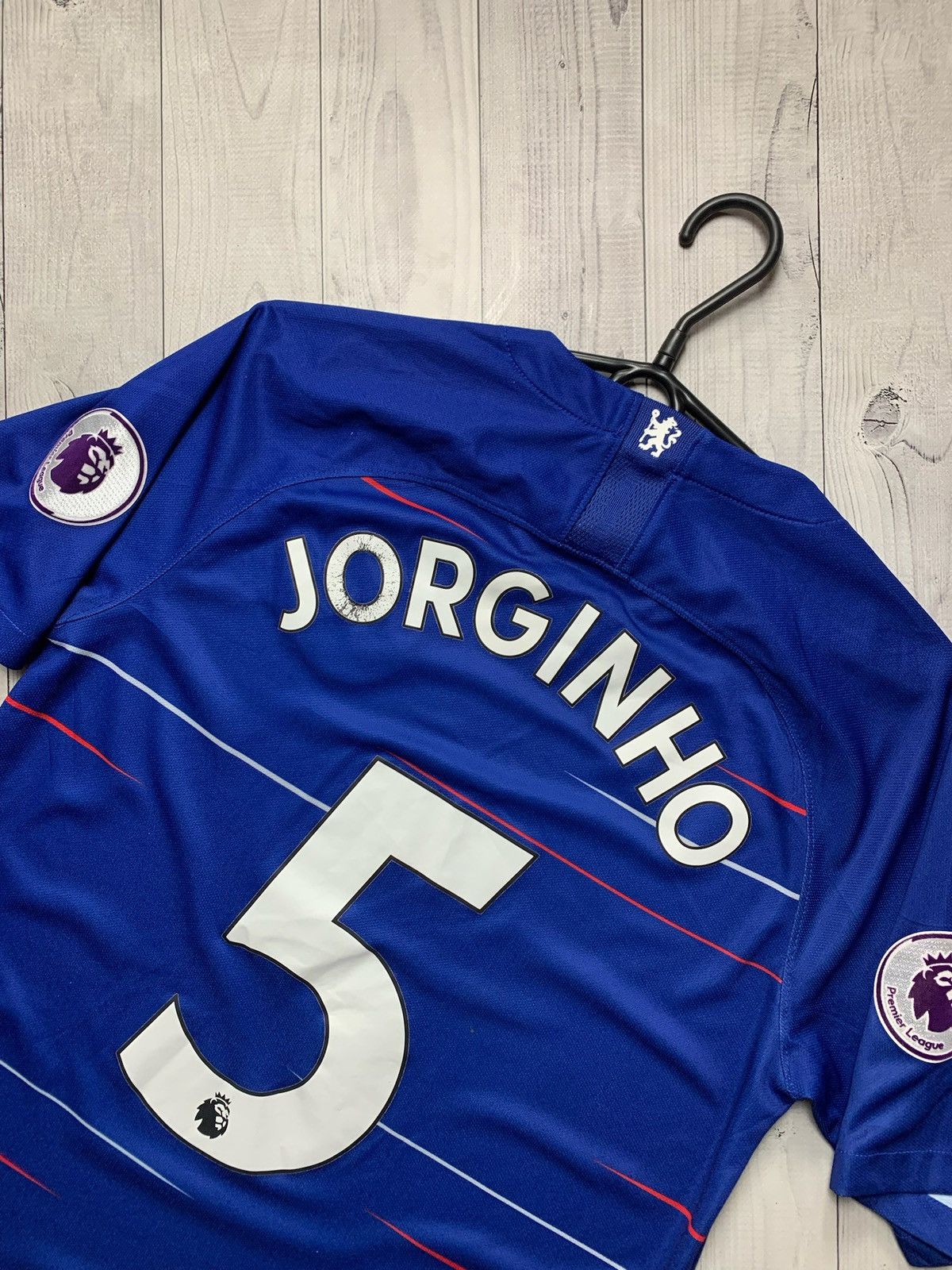 Chelsea Soccer × Nike × Vintage Vintage Nike Chelsea soccer jersey size S 5 Jorginho rare Size US S / EU 44-46 / 1 - 5 Thumbnail