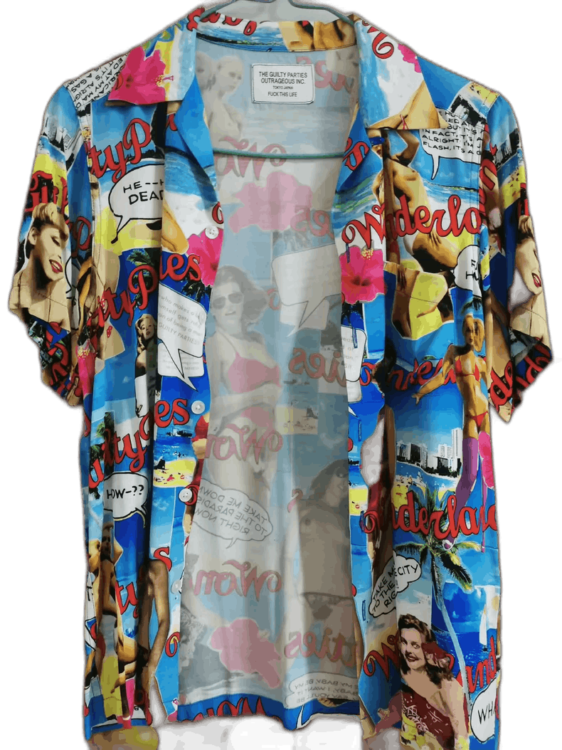 トップス WACKO MARIA FUCK THIS LIFE HAWAIAN SHIRT Fuck This Life | Grailed