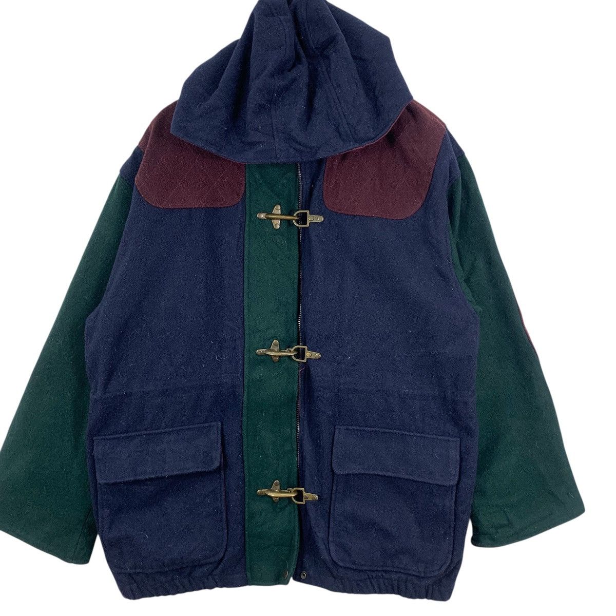 Vintage Vintage OUT BROOK Duffle Coat Heavy Jacket Outdoor Parka Size US L / EU 52-54 / 3 - 4 Thumbnail